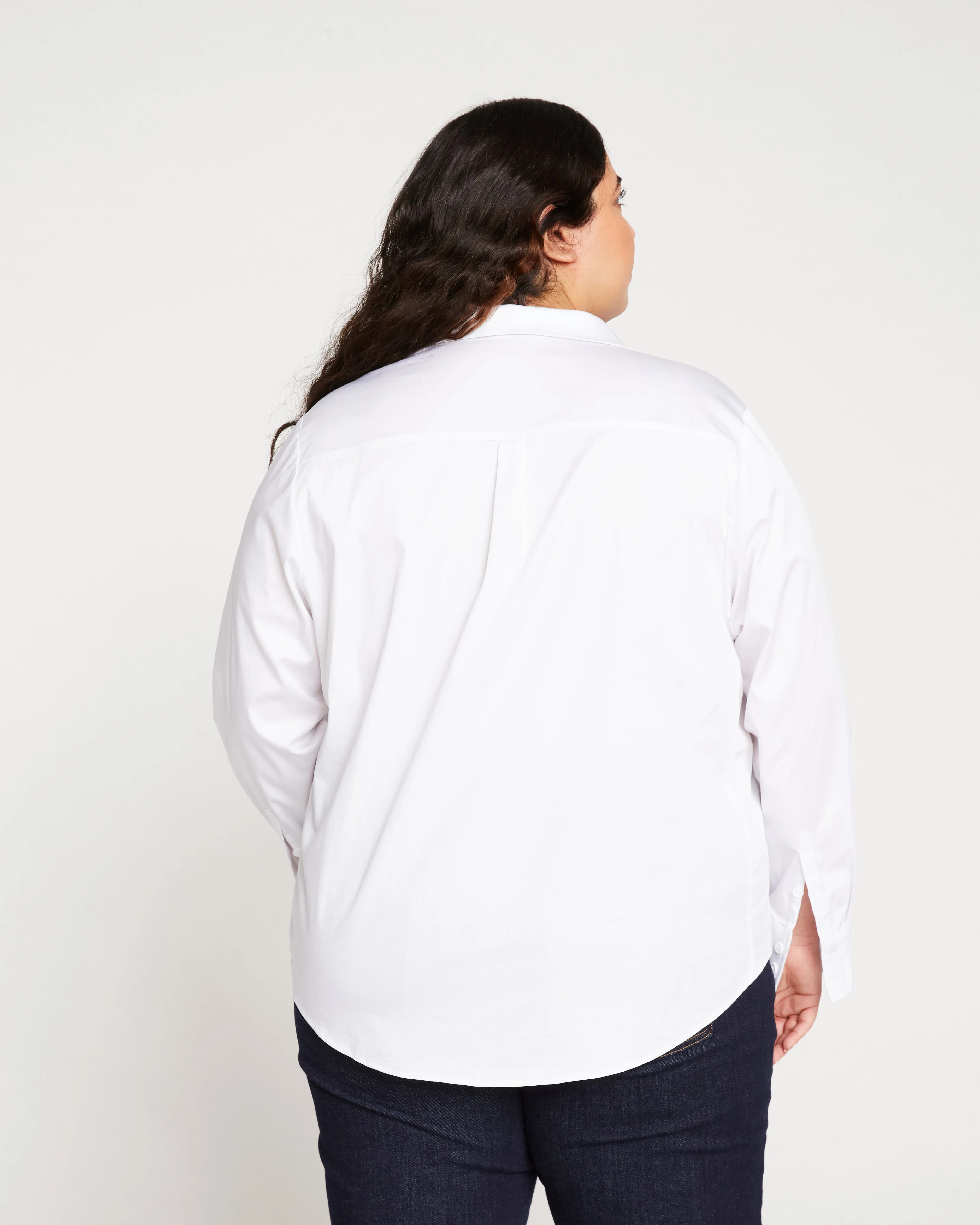 Elbe Shirt - White sold by Universal Standard product image thumbnail 5