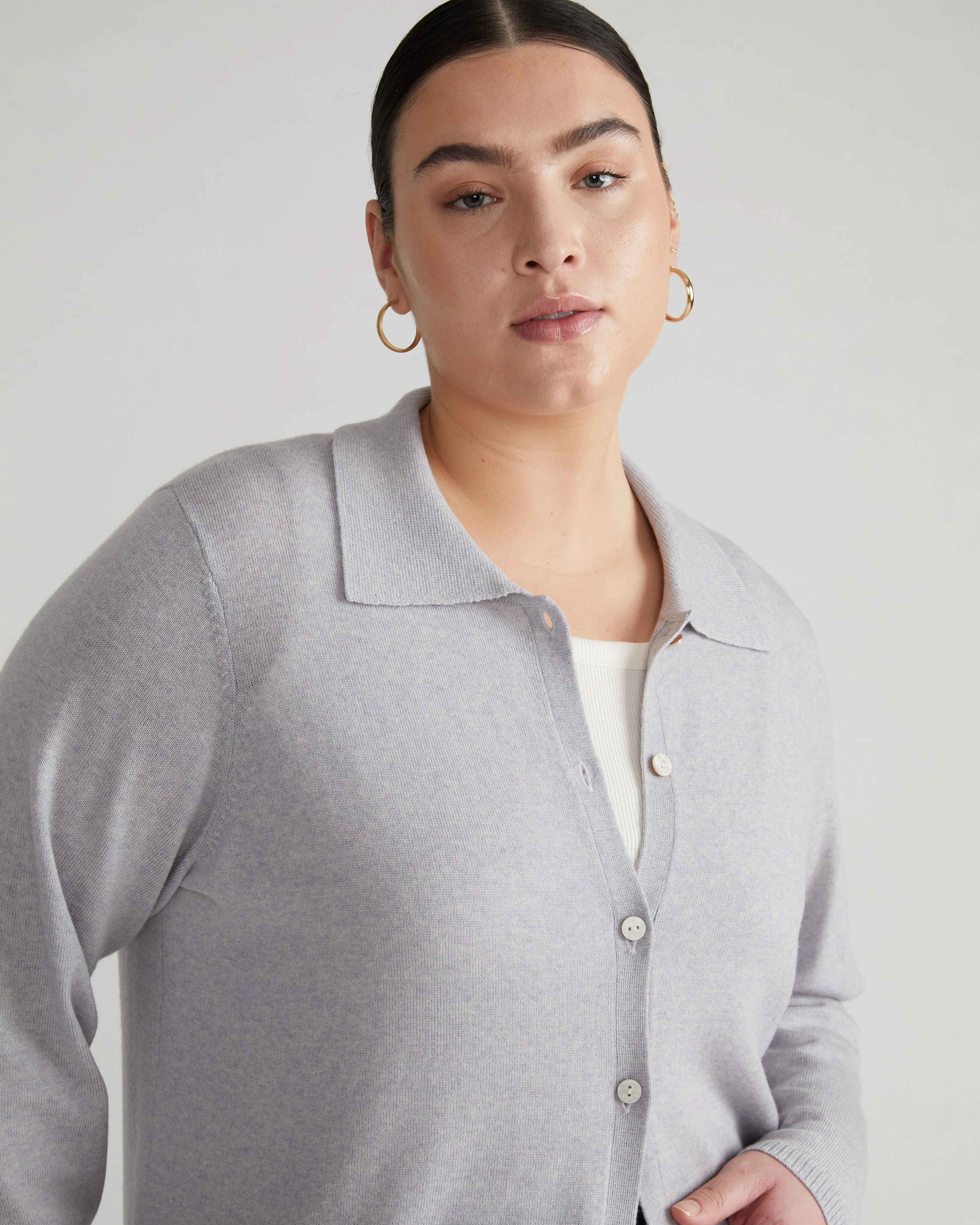 Westport Merino Duster - Cloudy Sky sold by Universal Standard product image thumbnail 2