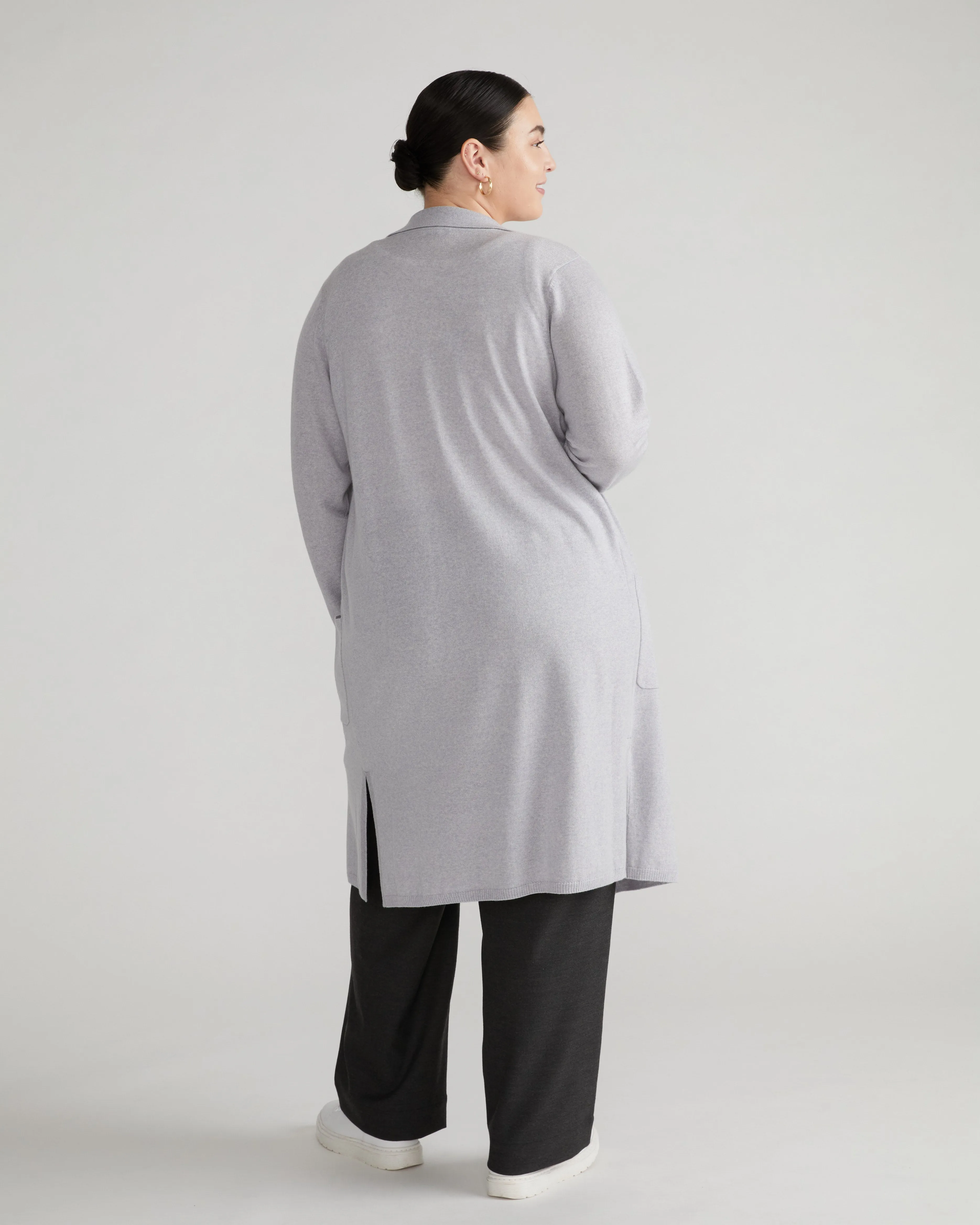 Westport Merino Duster - Cloudy Sky sold by Universal Standard product image thumbnail 4