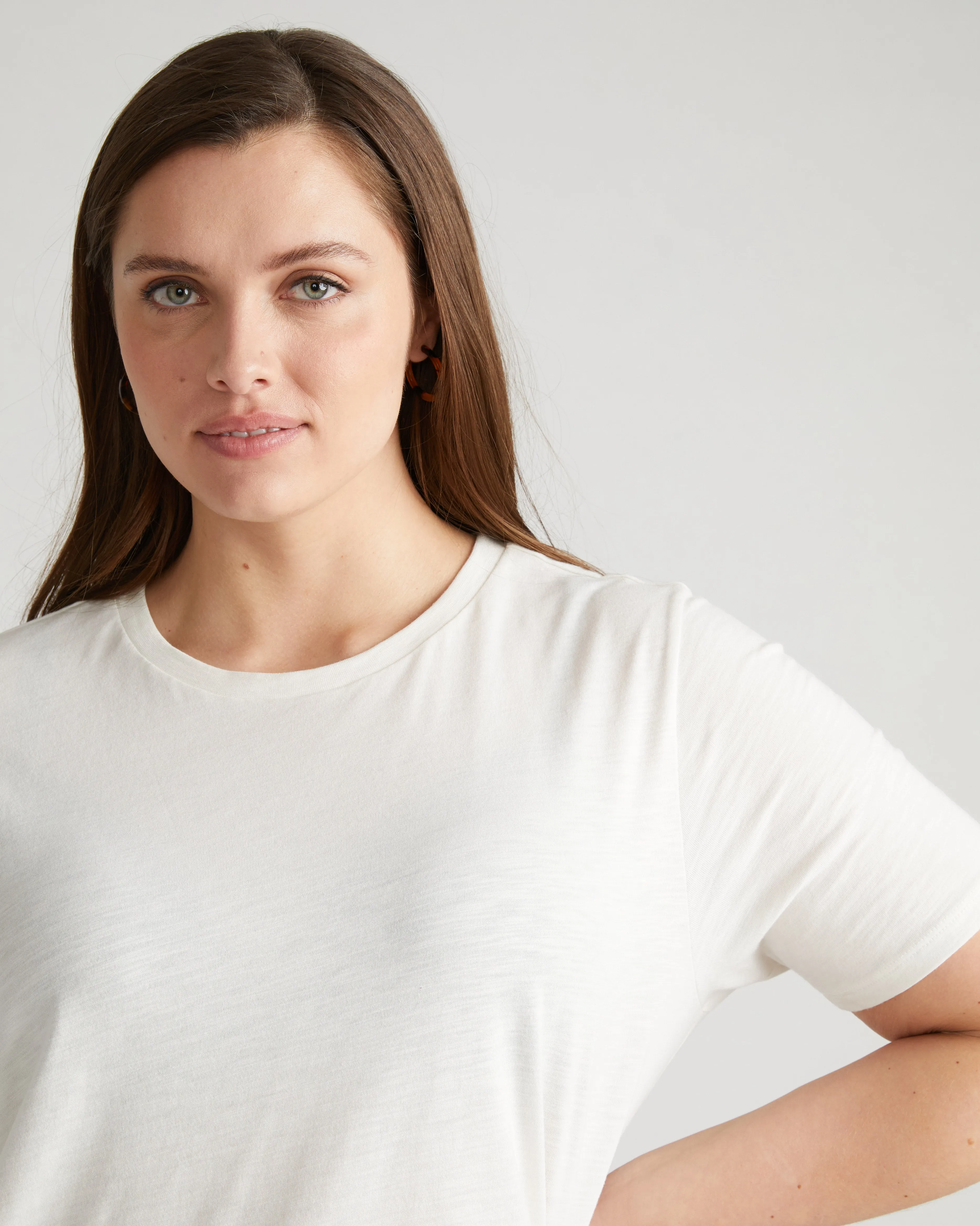 Light-As-Air Tee Rex - Vapor sold by Universal Standard product image thumbnail 2