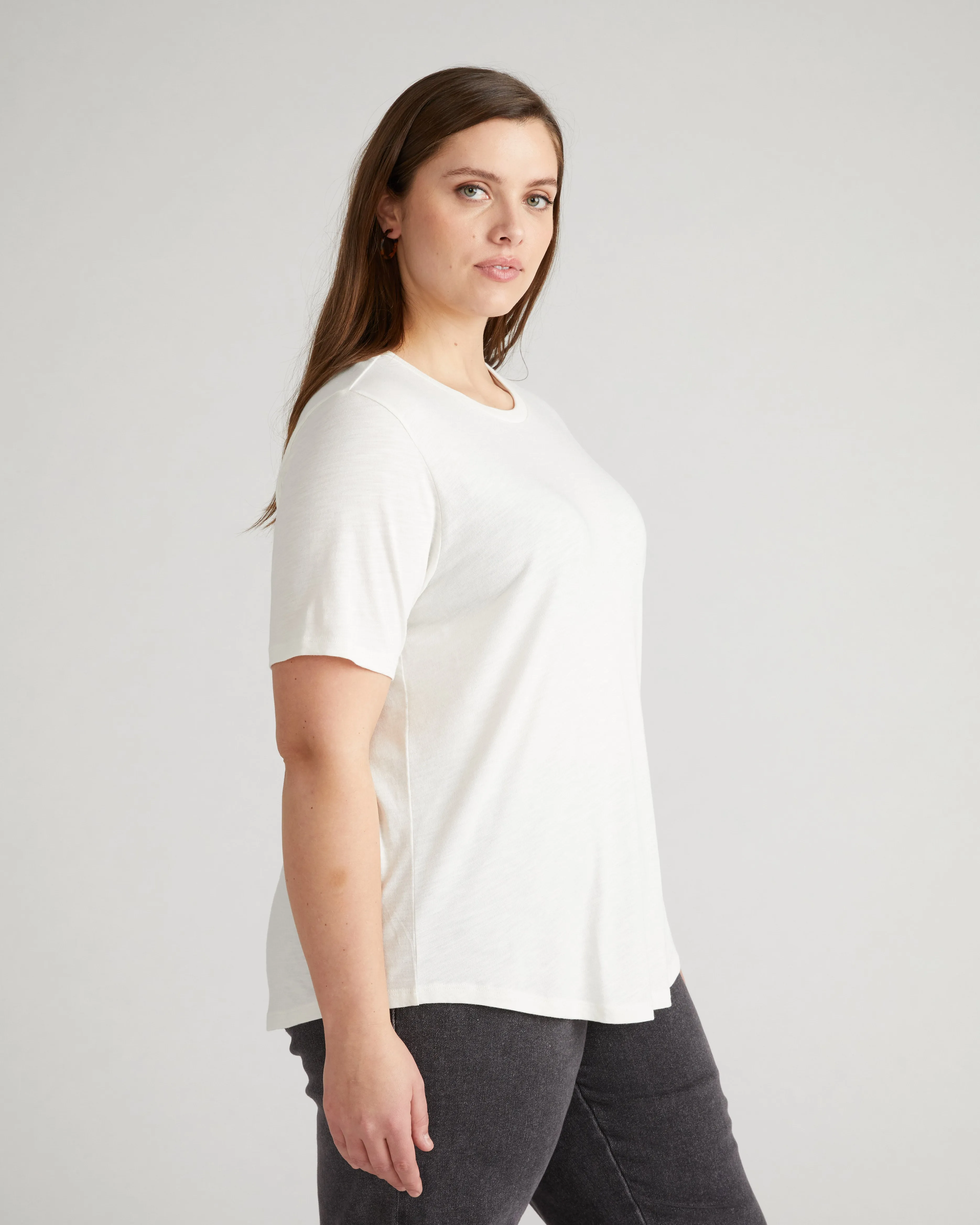 Light-As-Air Tee Rex - Vapor sold by Universal Standard product image thumbnail 3