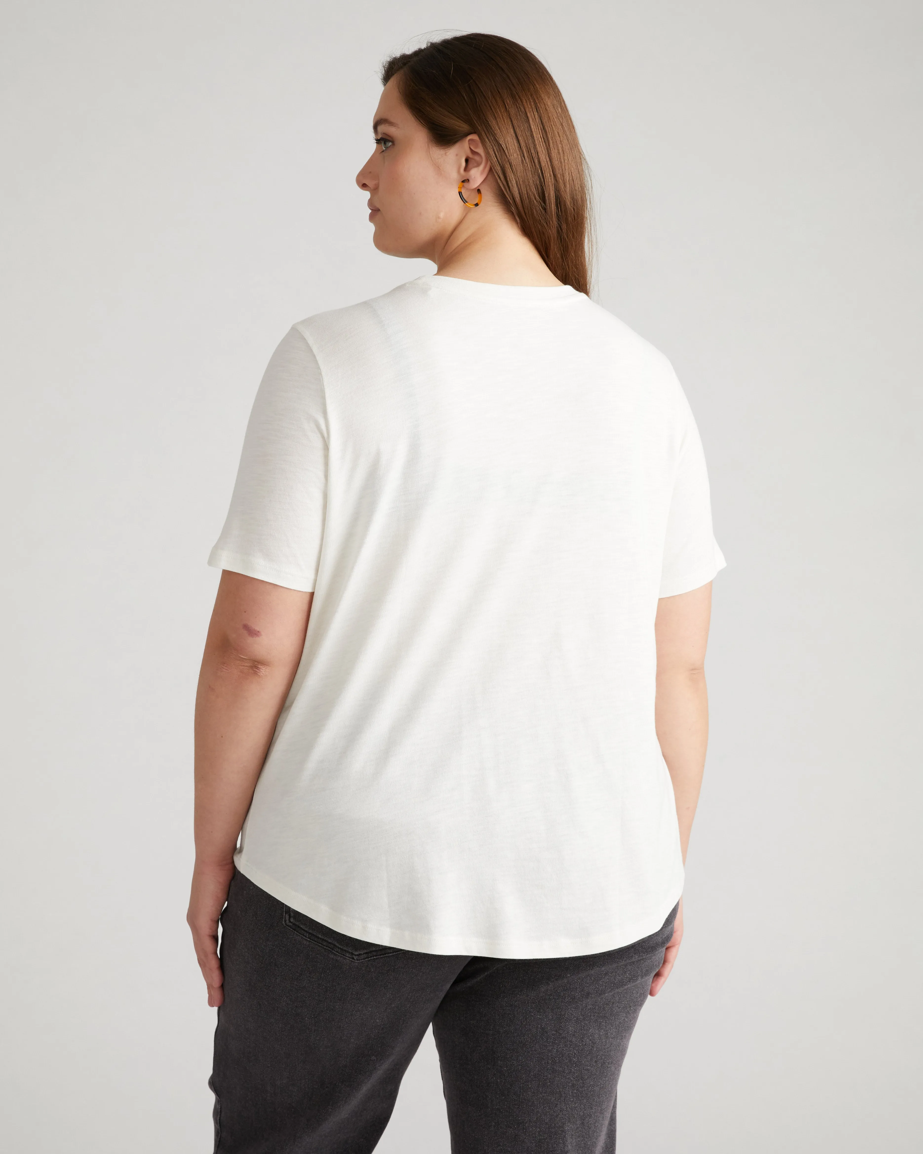 Light-As-Air Tee Rex - Vapor sold by Universal Standard product image thumbnail 4