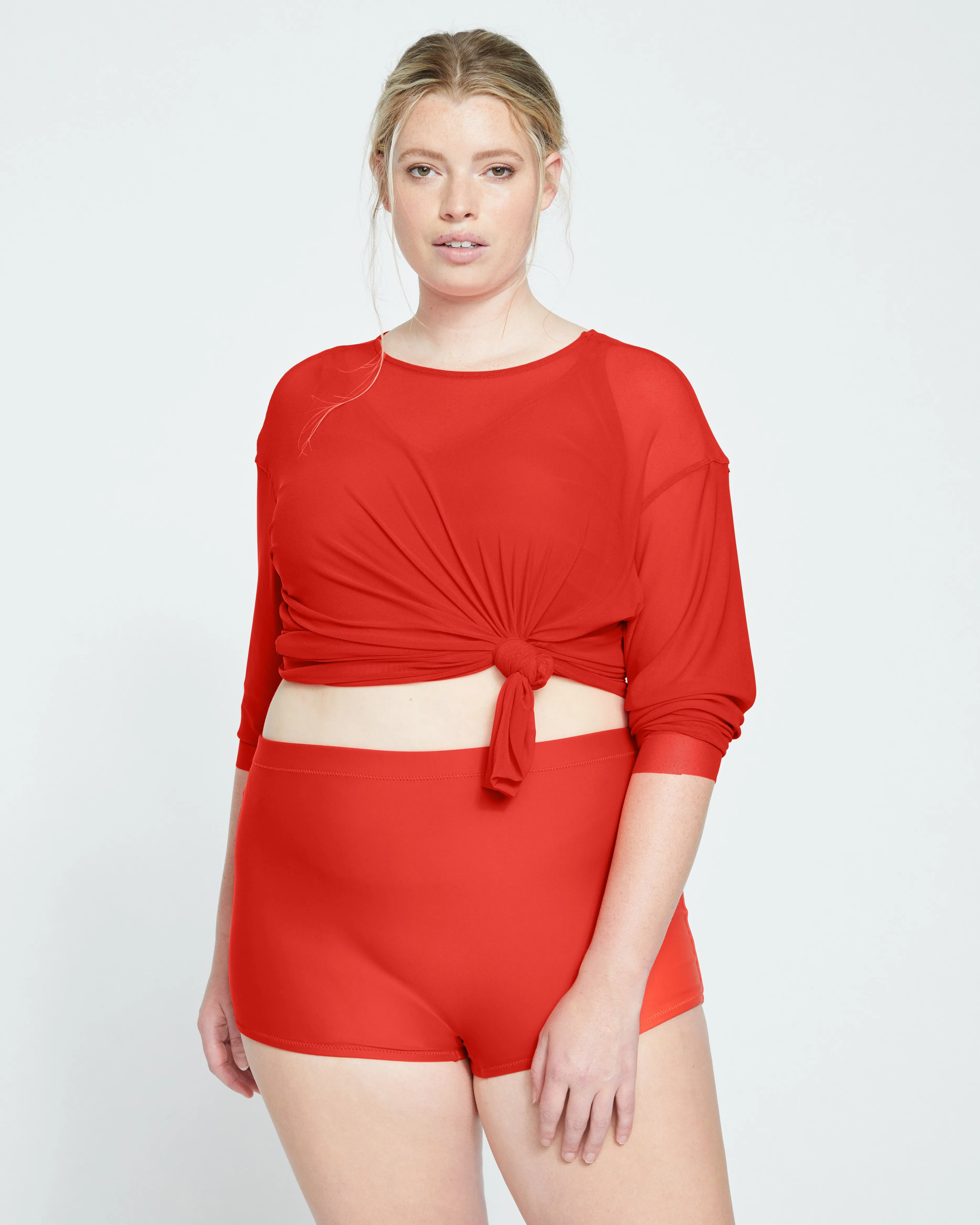 The Bikini Short - Sanguinello sold by Universal Standard