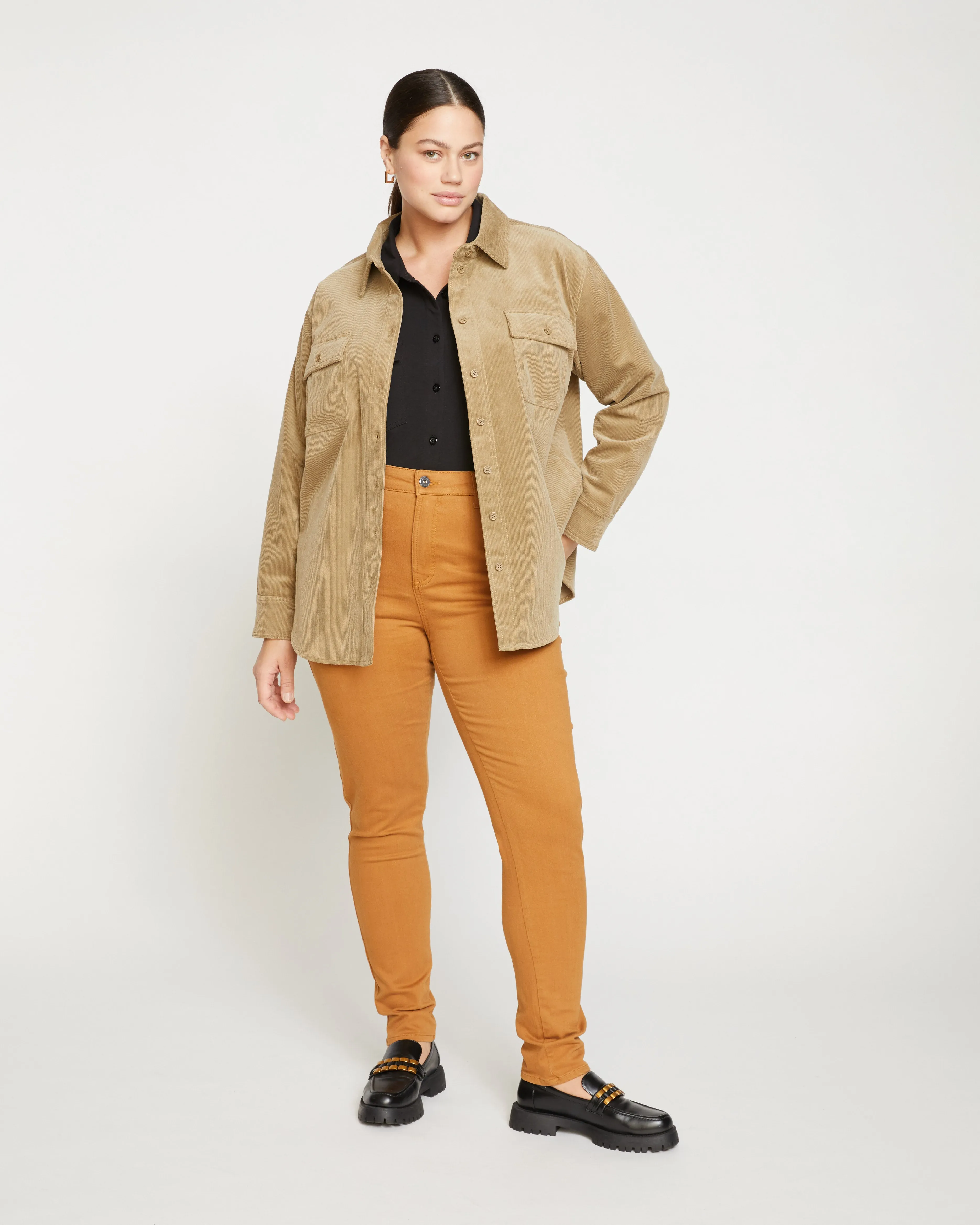 Seine High Rise Skinny Jeans 32 Inch - Foie Gras sold by Universal Standard product image thumbnail 5