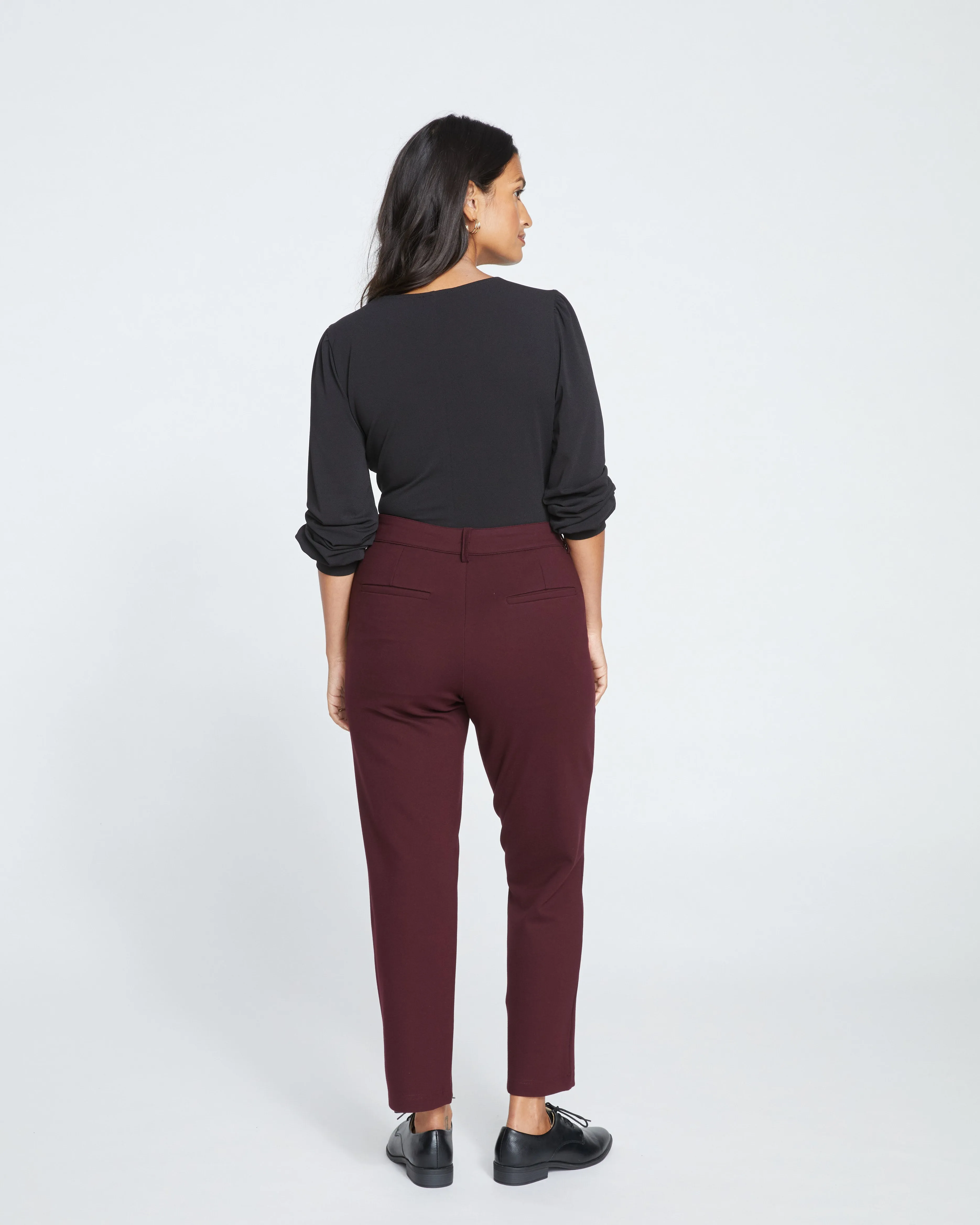 Cigarette Ponte Pants - Black Cherry sold by Universal Standard product image thumbnail 4