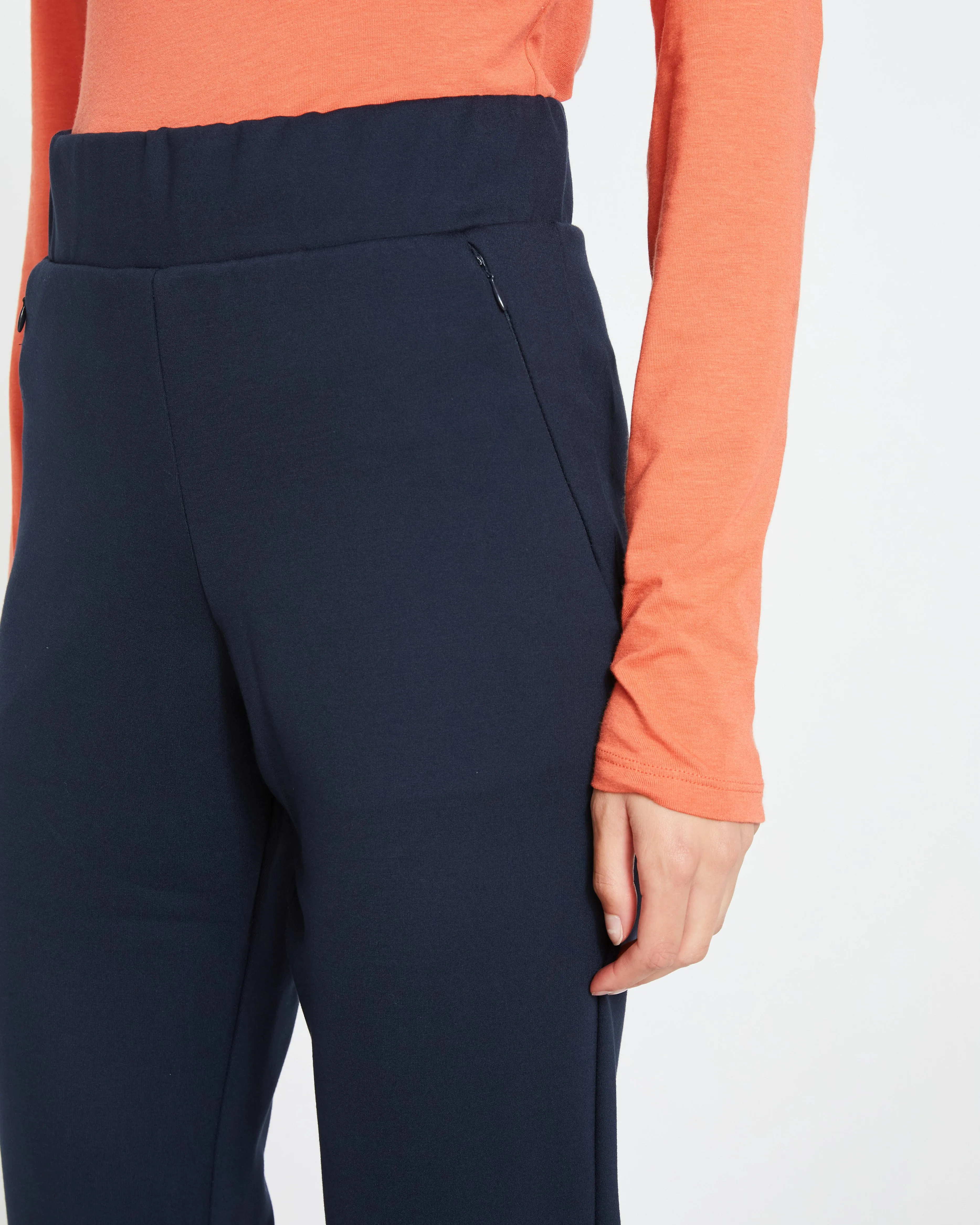 Smart Signature Ponte Pants Long - Navy sold by Universal Standard product image thumbnail 2