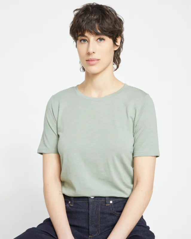 Light-As-Air Tee Rex - Sage sold by Universal Standard