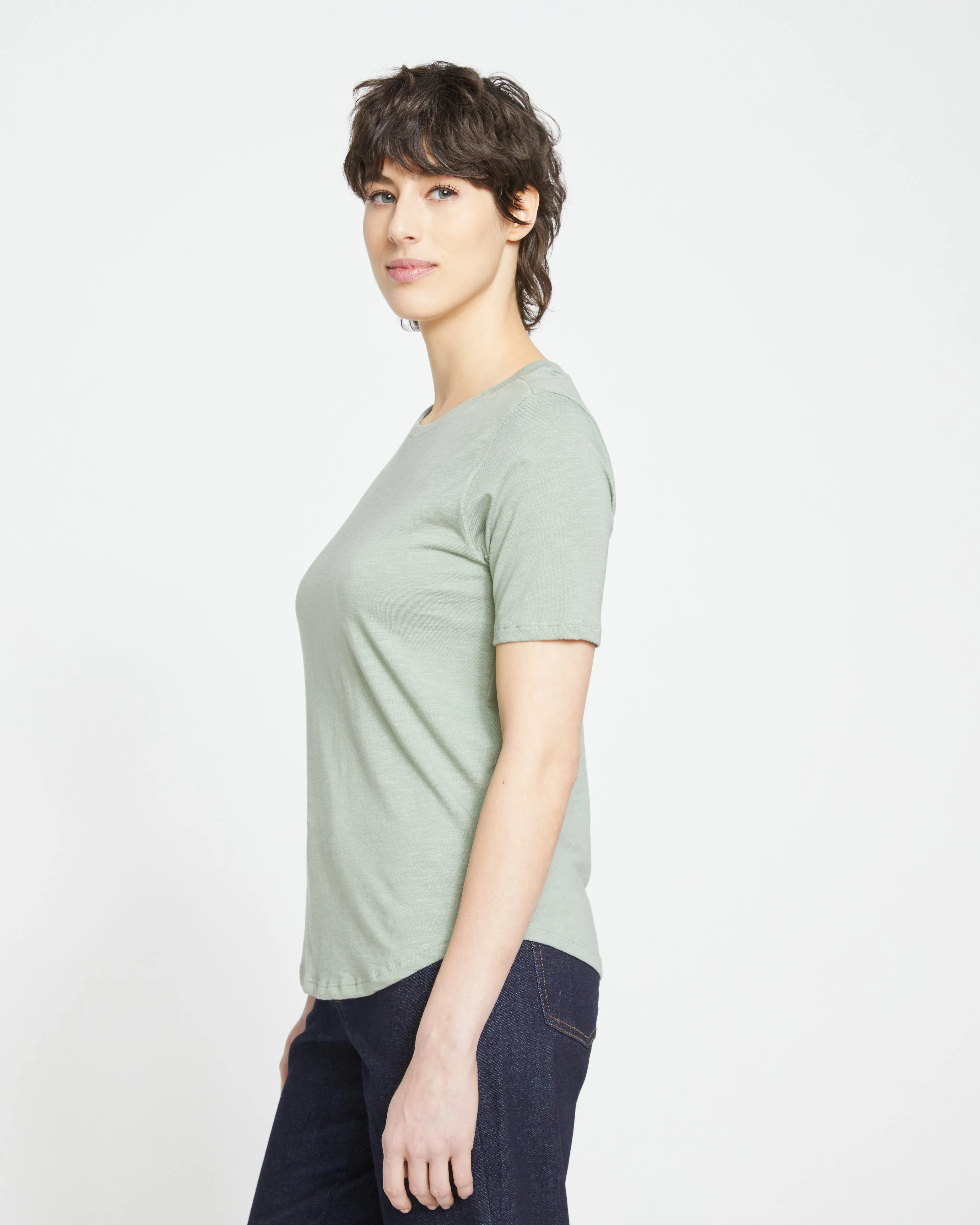 Light-As-Air Tee Rex - Sage sold by Universal Standard product image thumbnail 3