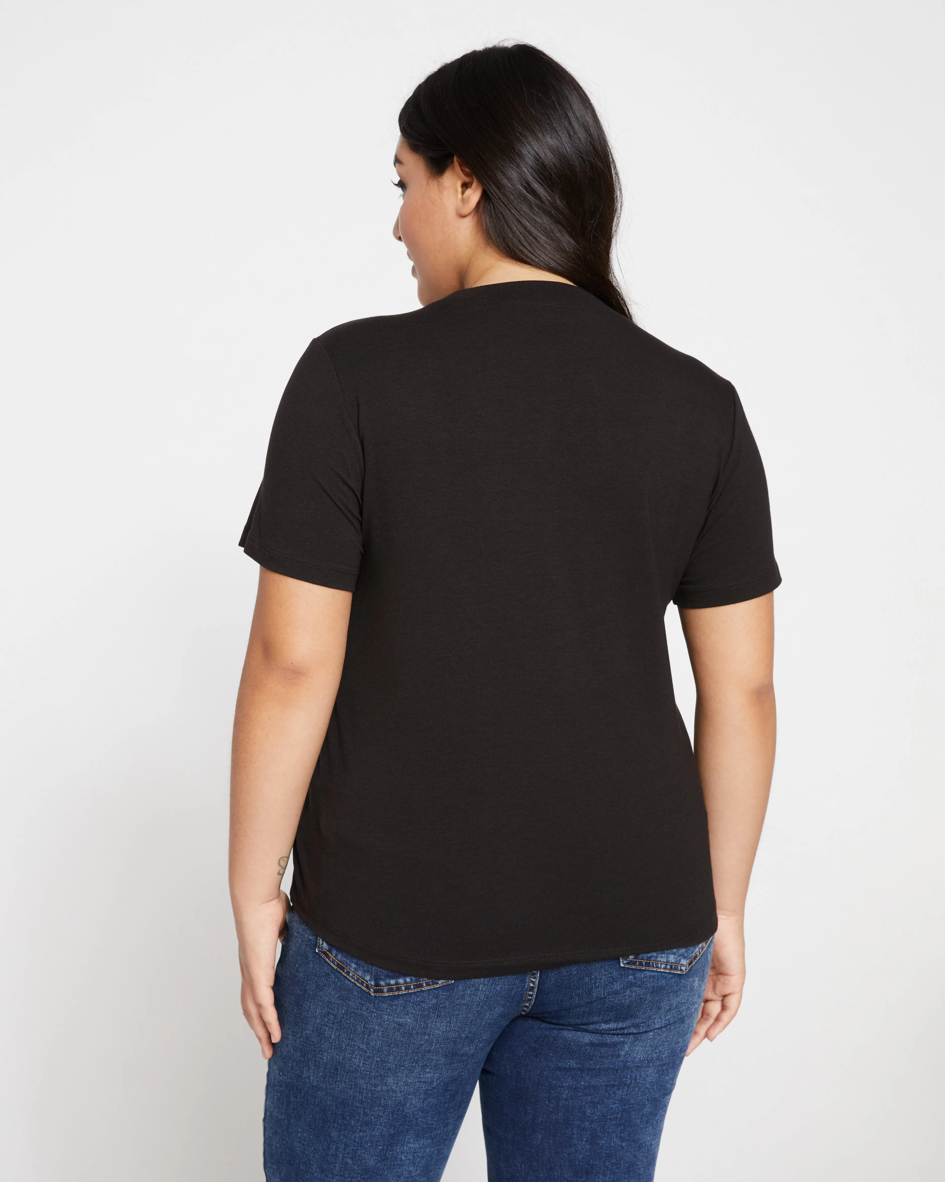 Garcon Tee - Black sold by Universal Standard product image thumbnail 4