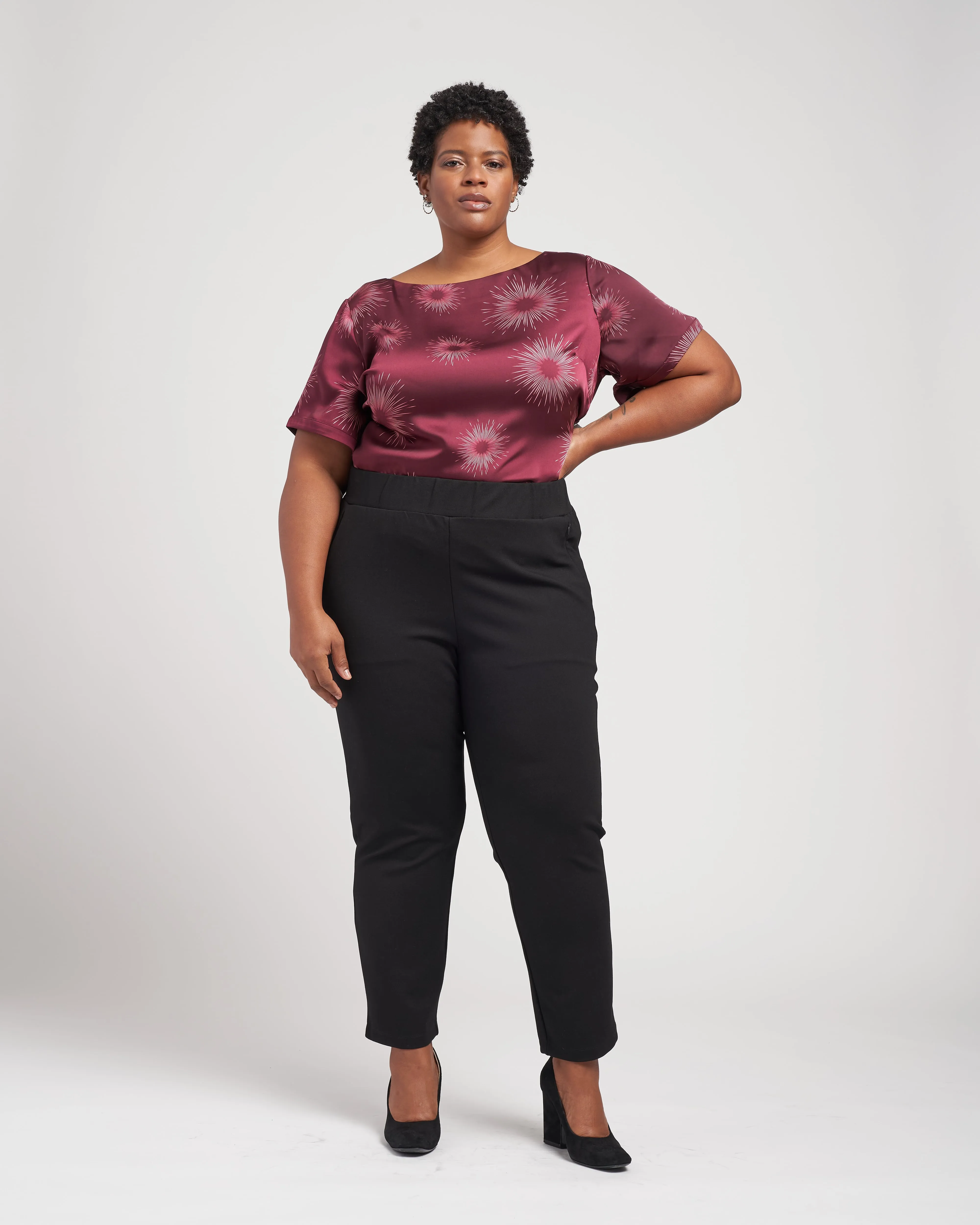 Alice Satin Boatneck Top - Constellation sold by Universal Standard product image thumbnail 5