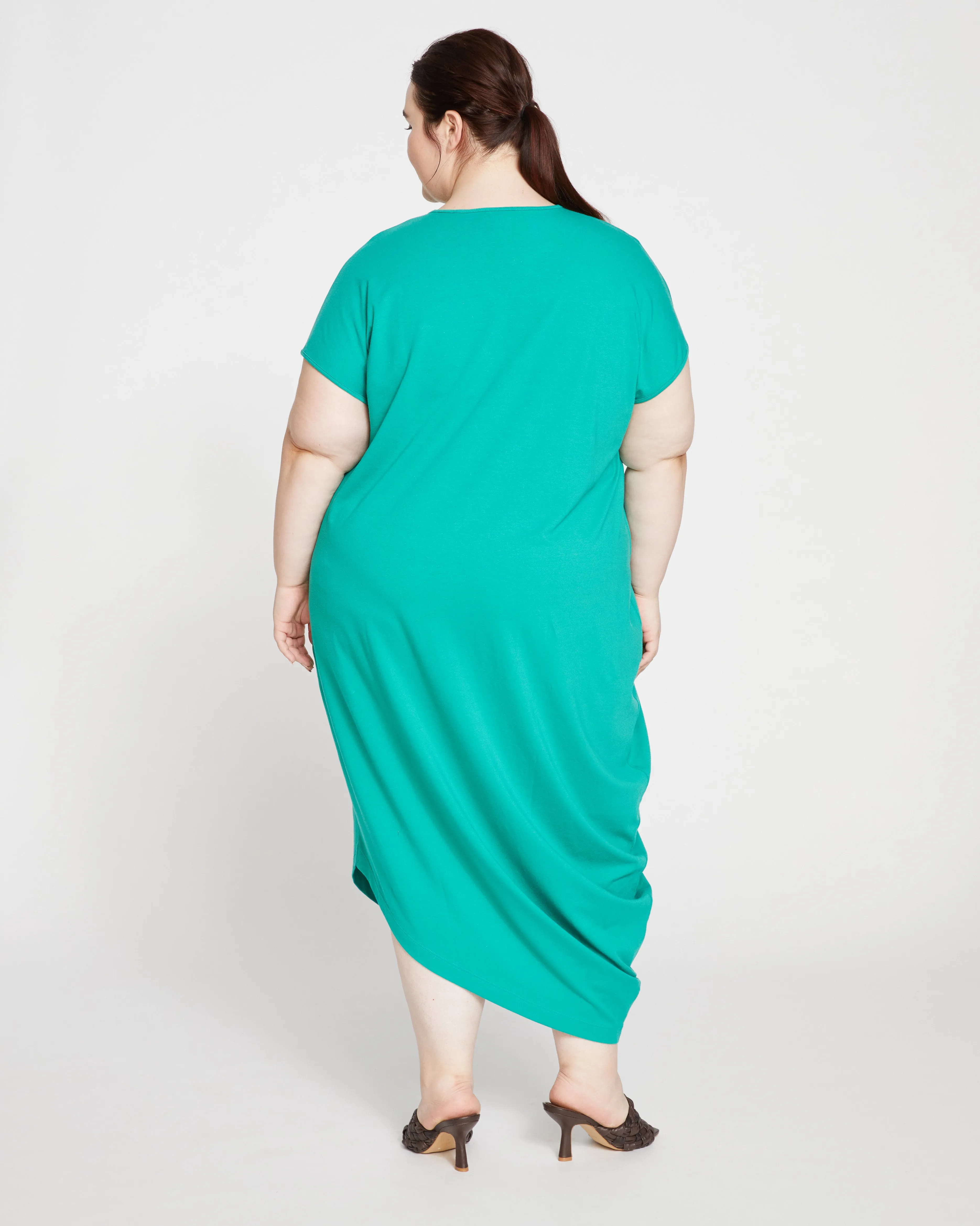 Iconic Geneva Dress - Green Lake sold by Universal Standard product image thumbnail 4