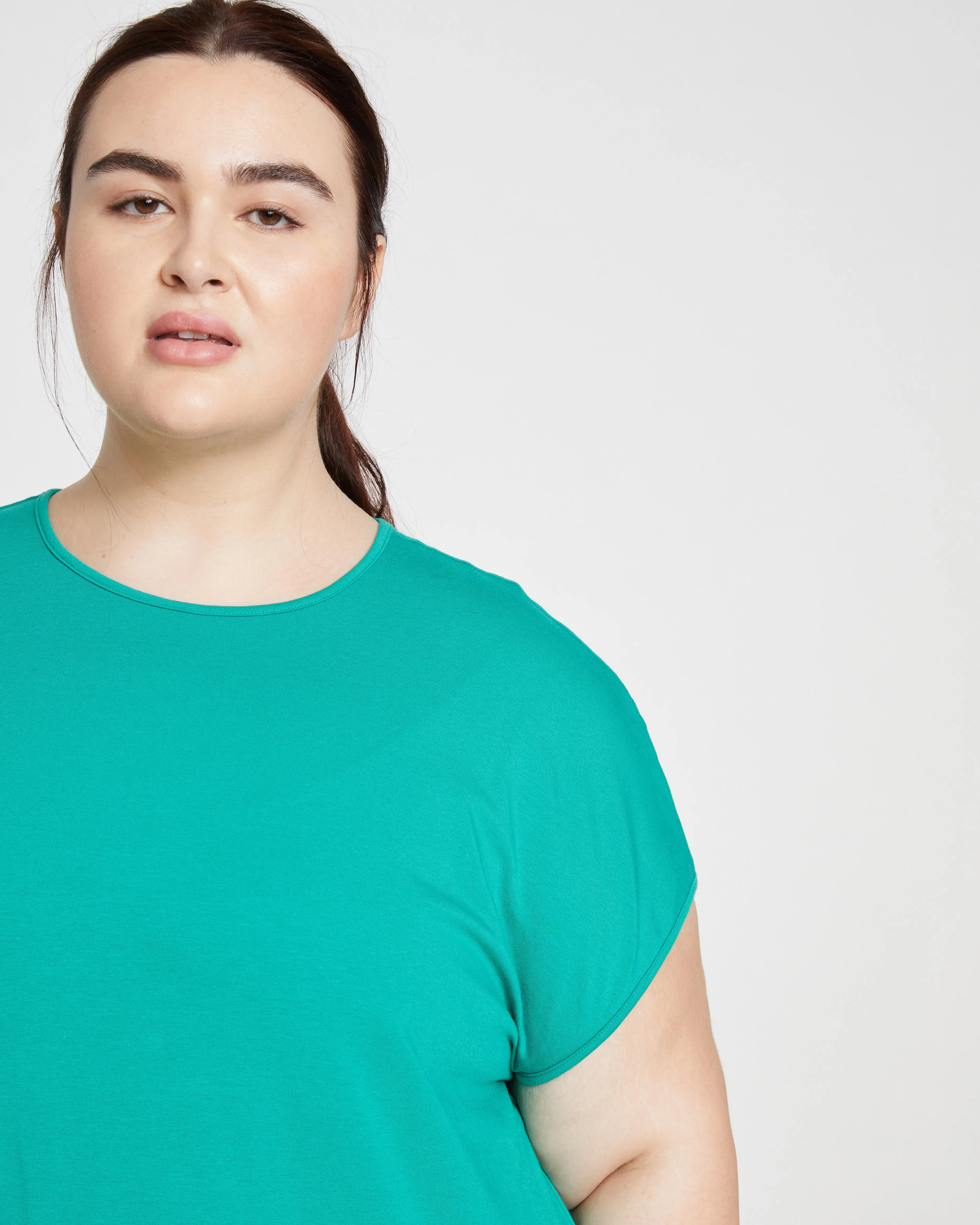 Iconic Geneva Dress - Green Lake sold by Universal Standard product image thumbnail 2