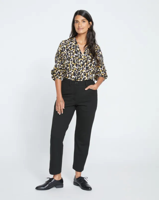 Cigarette Ponte Pants - Black sold by Universal Standard