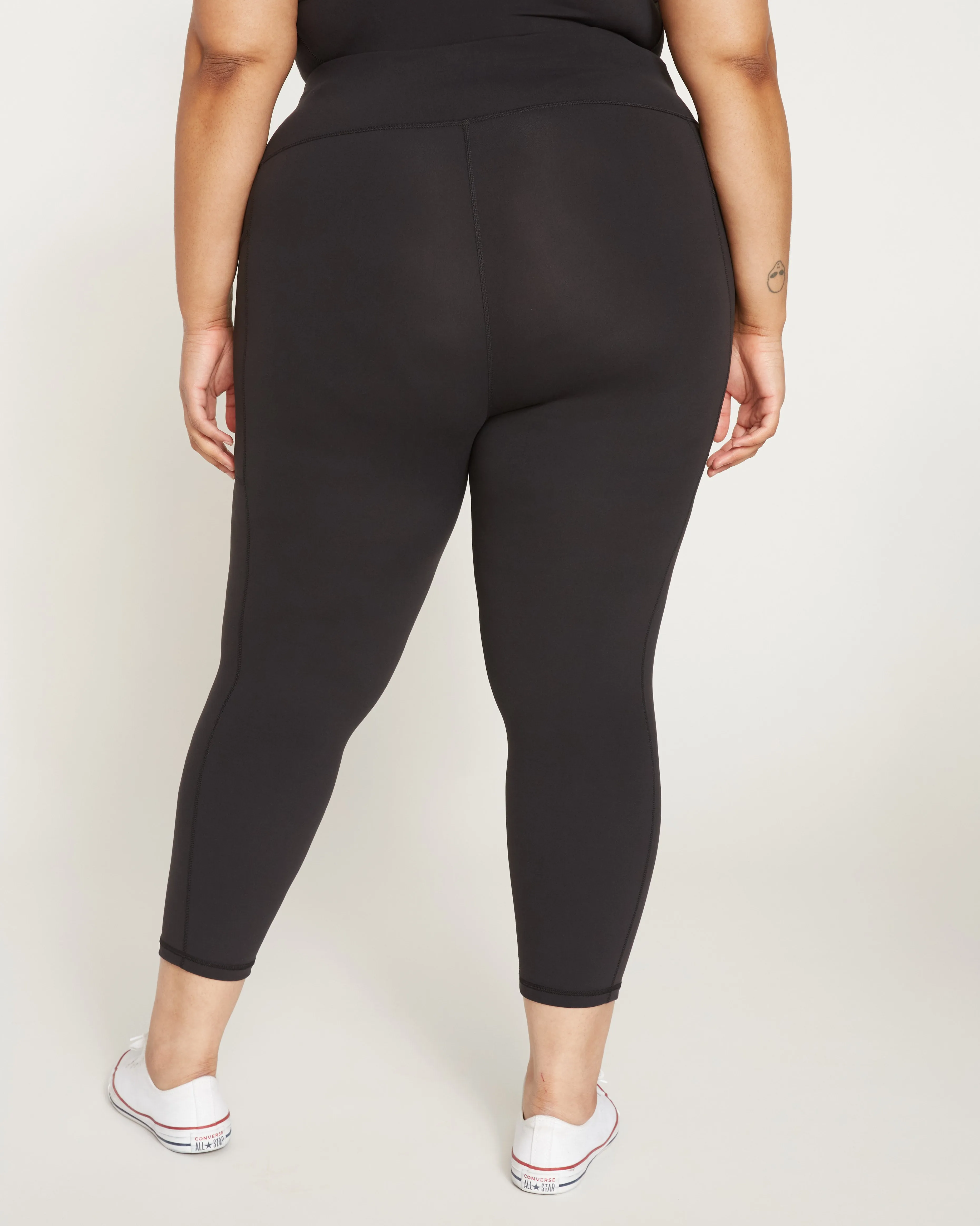Next-to-Naked Cropped Pocket Legging - Black sold by Universal Standard product image thumbnail 5