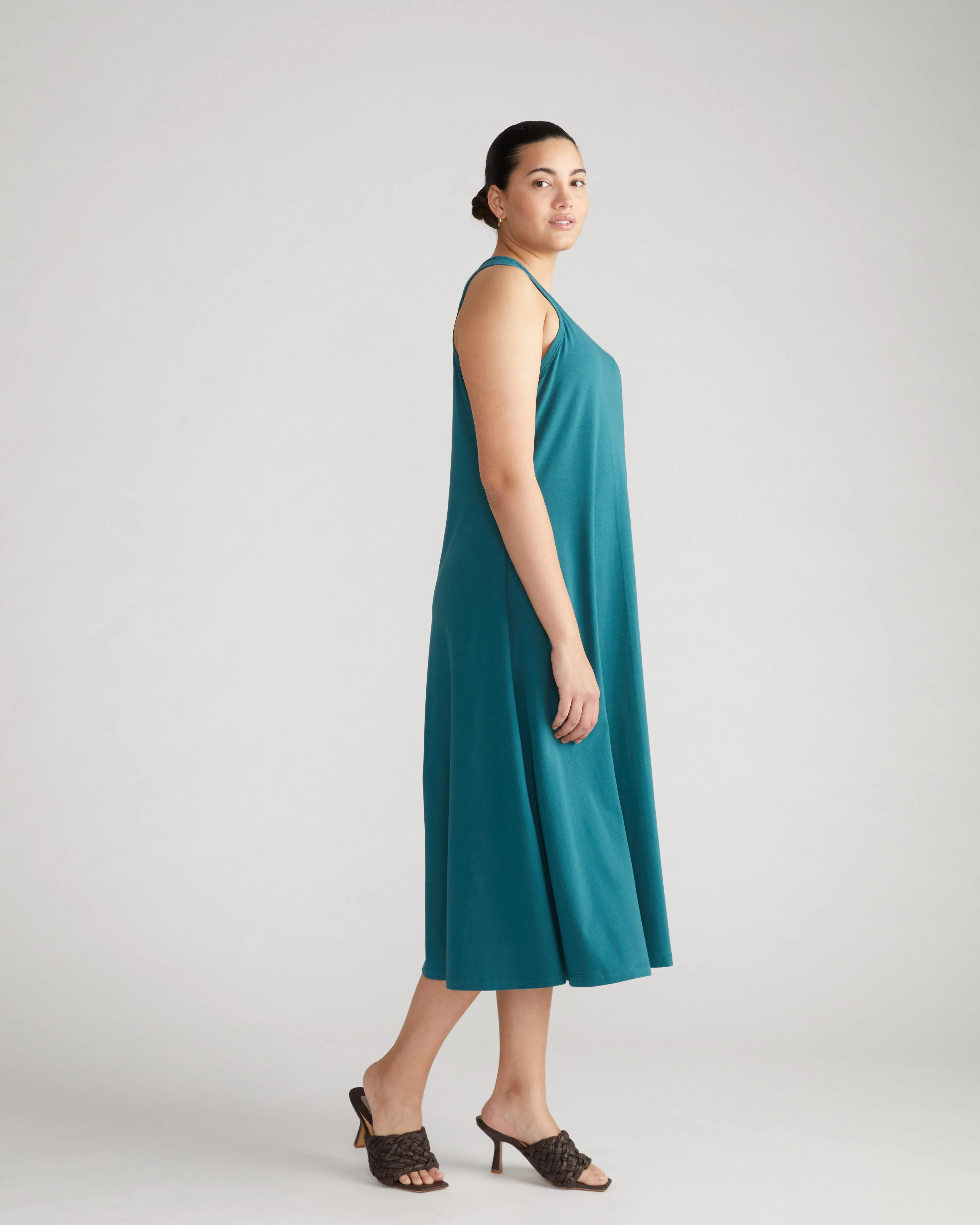 Sardinia Tank Dress - Ocean Floor sold by Universal Standard product image thumbnail 2