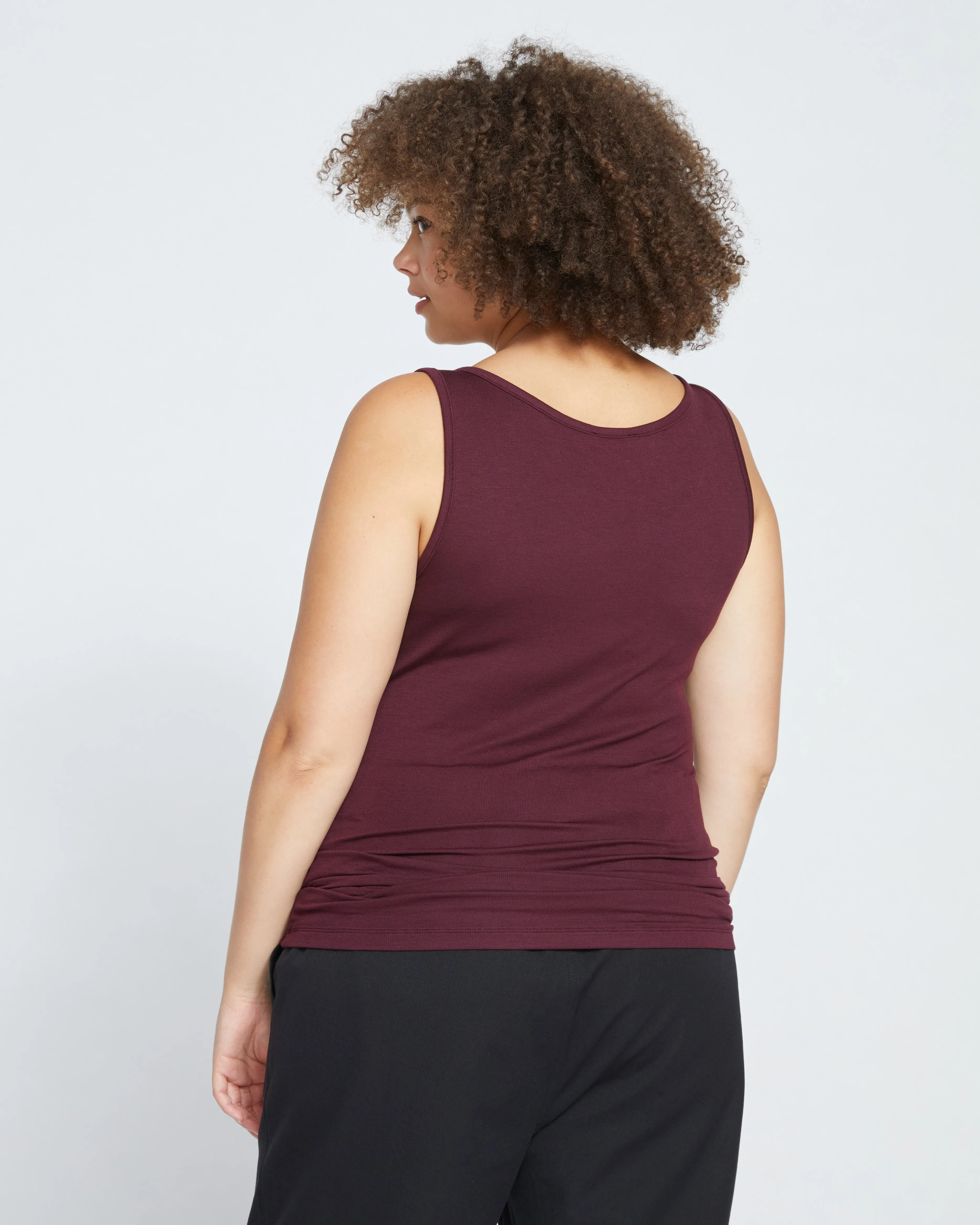 Foundation Tank - Black Cherry sold by Universal Standard product image thumbnail 4