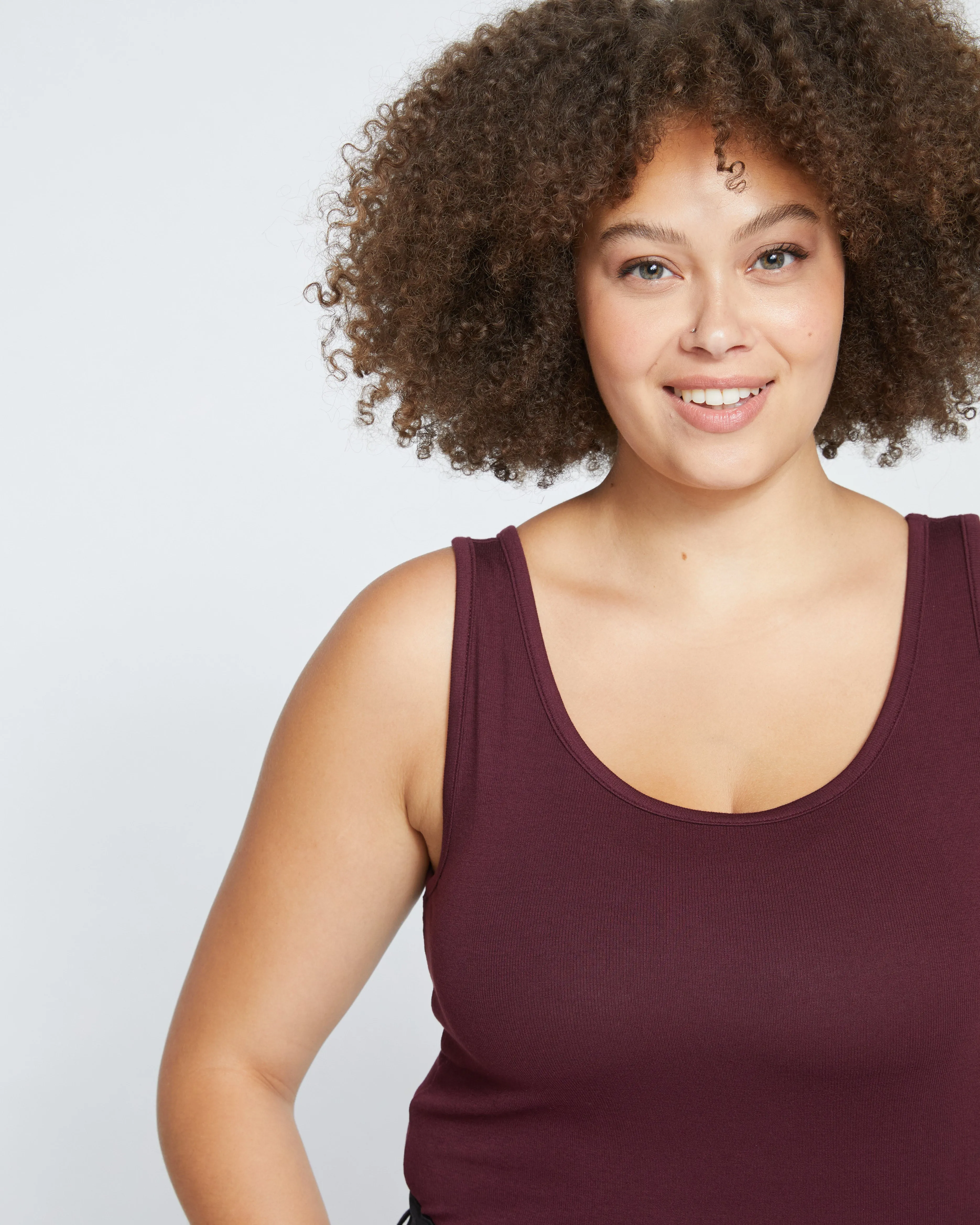 Foundation Tank - Black Cherry sold by Universal Standard product image thumbnail 2