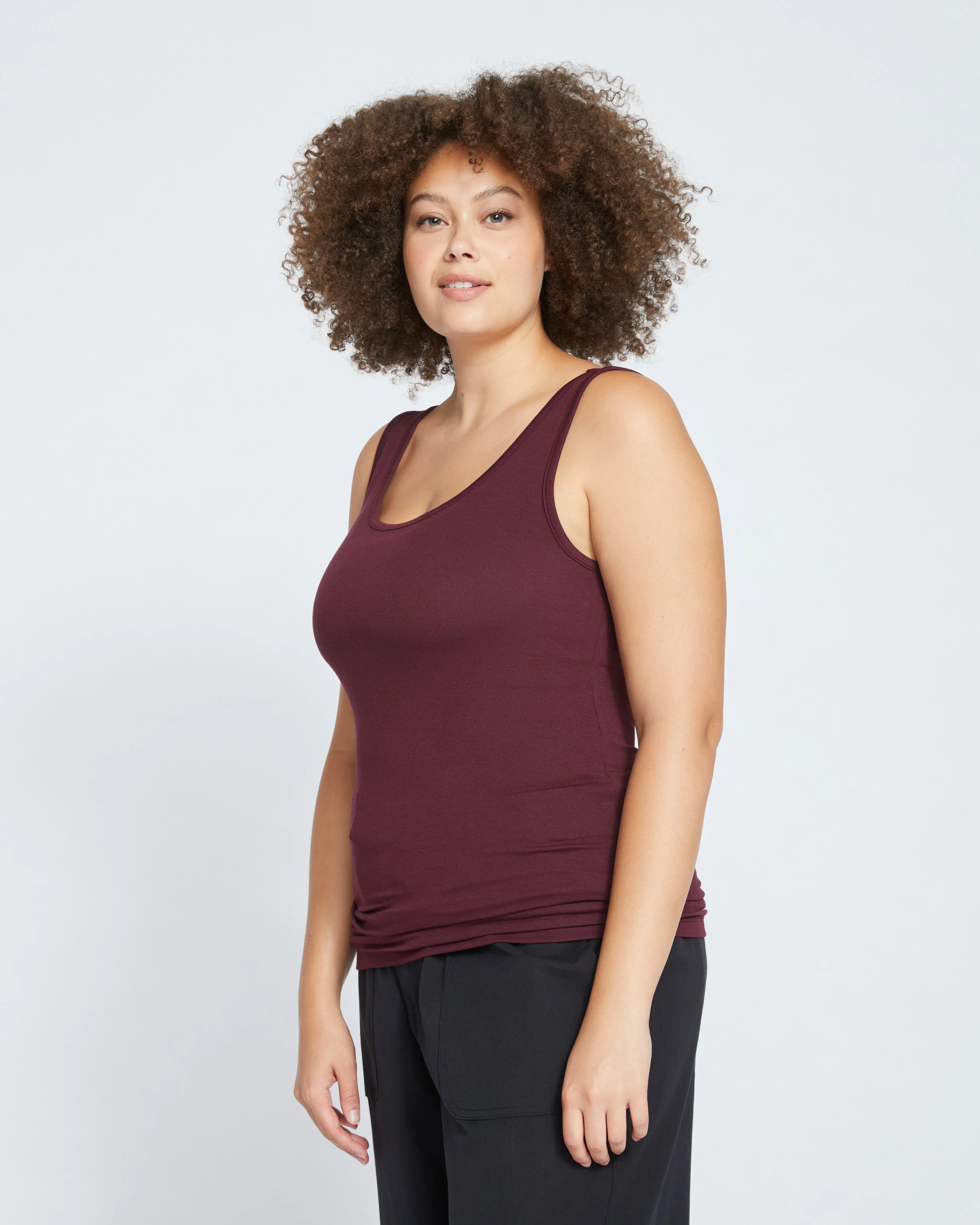 Foundation Tank - Black Cherry sold by Universal Standard product image thumbnail 3