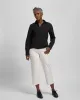 Canna Hi-Low Shirt - Black sold by Universal Standard