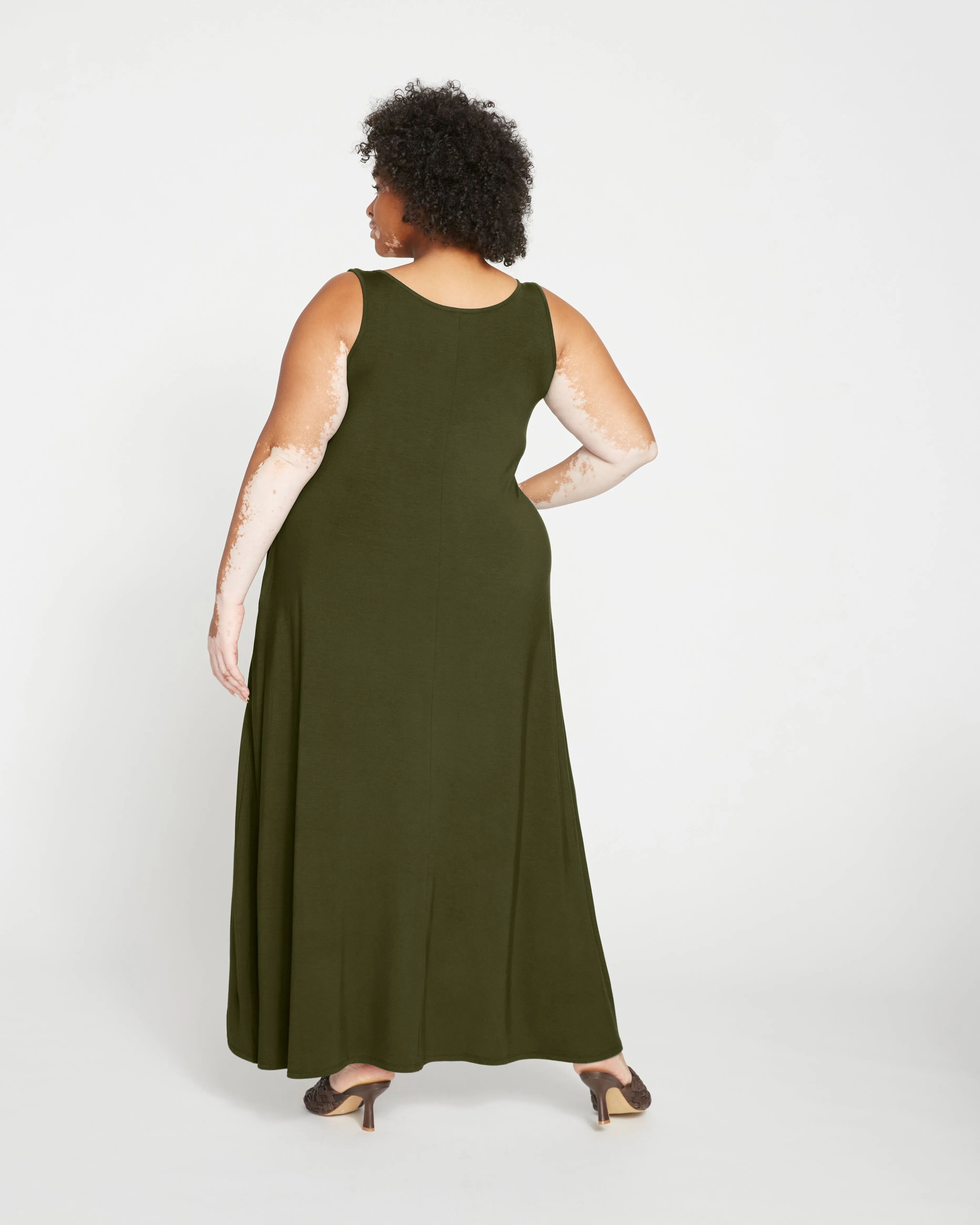 Athena Divine Jersey Dress - Nori sold by Universal Standard product image thumbnail 3