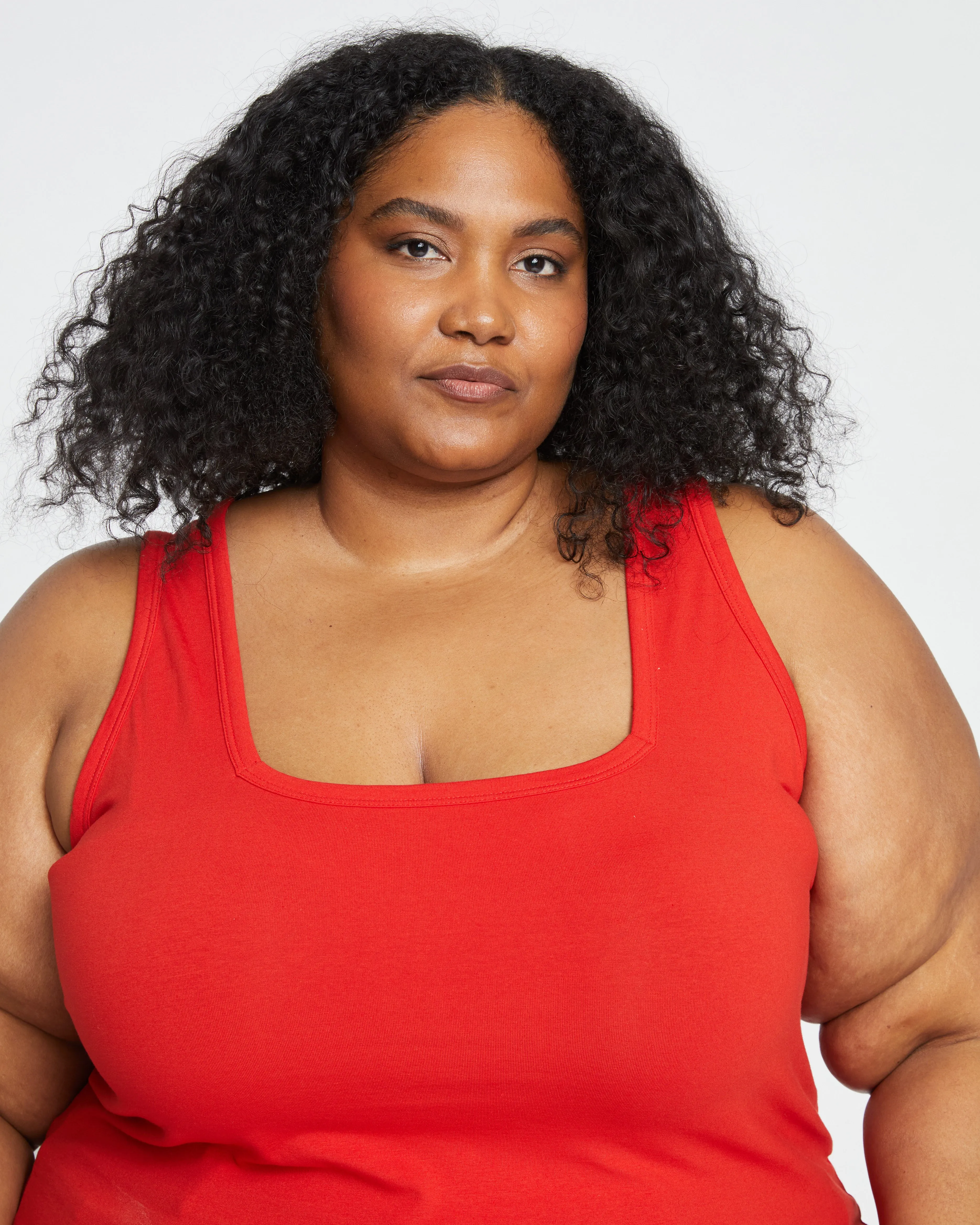 Square Neck Tank Top - Sanguinello sold by Universal Standard product image thumbnail 2