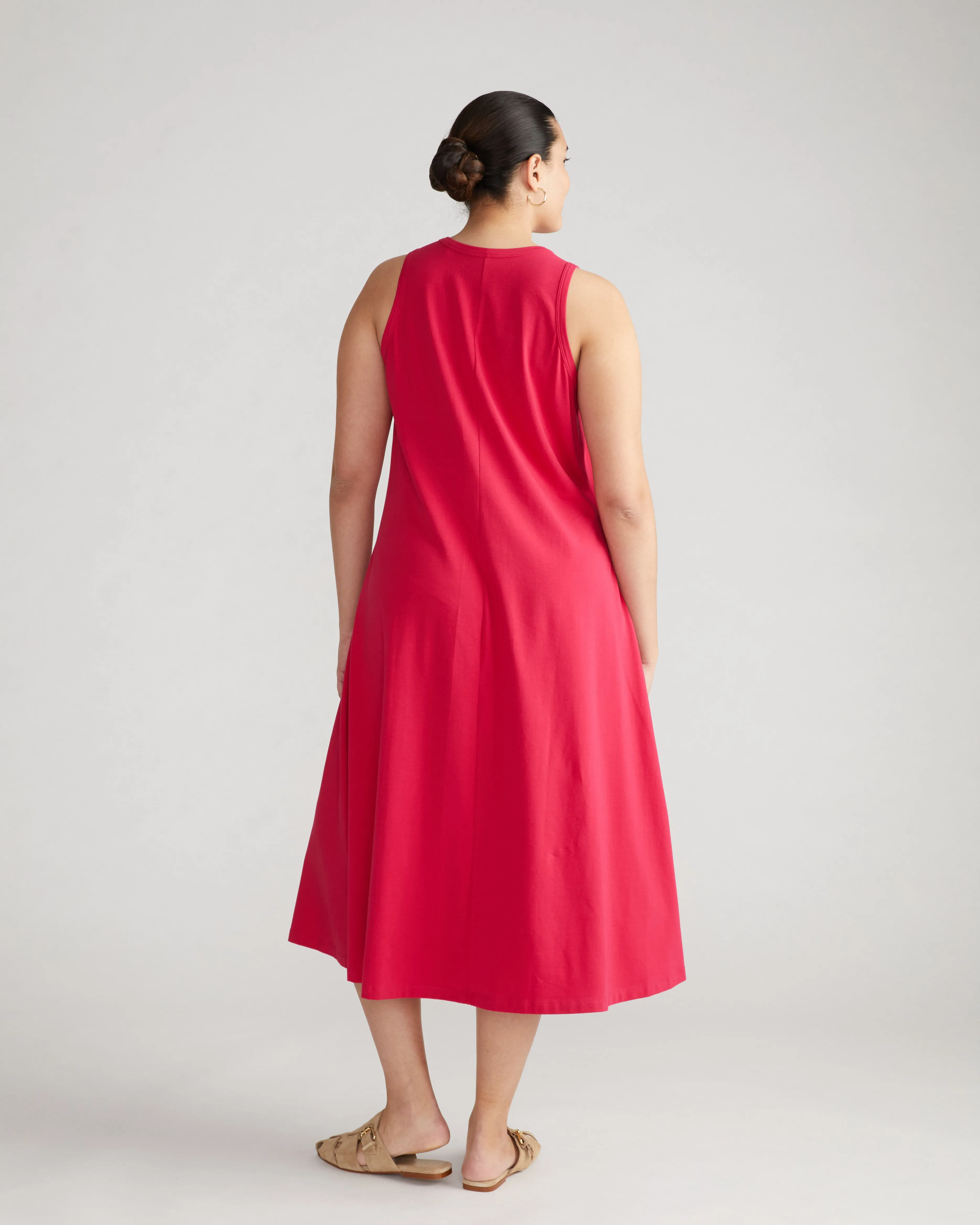 Sardinia Tank Dress - Cerise sold by Universal Standard product image thumbnail 2