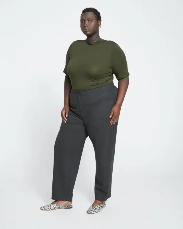 Audrey Tailored Ponte Pants - Graphite sold by Universal Standard