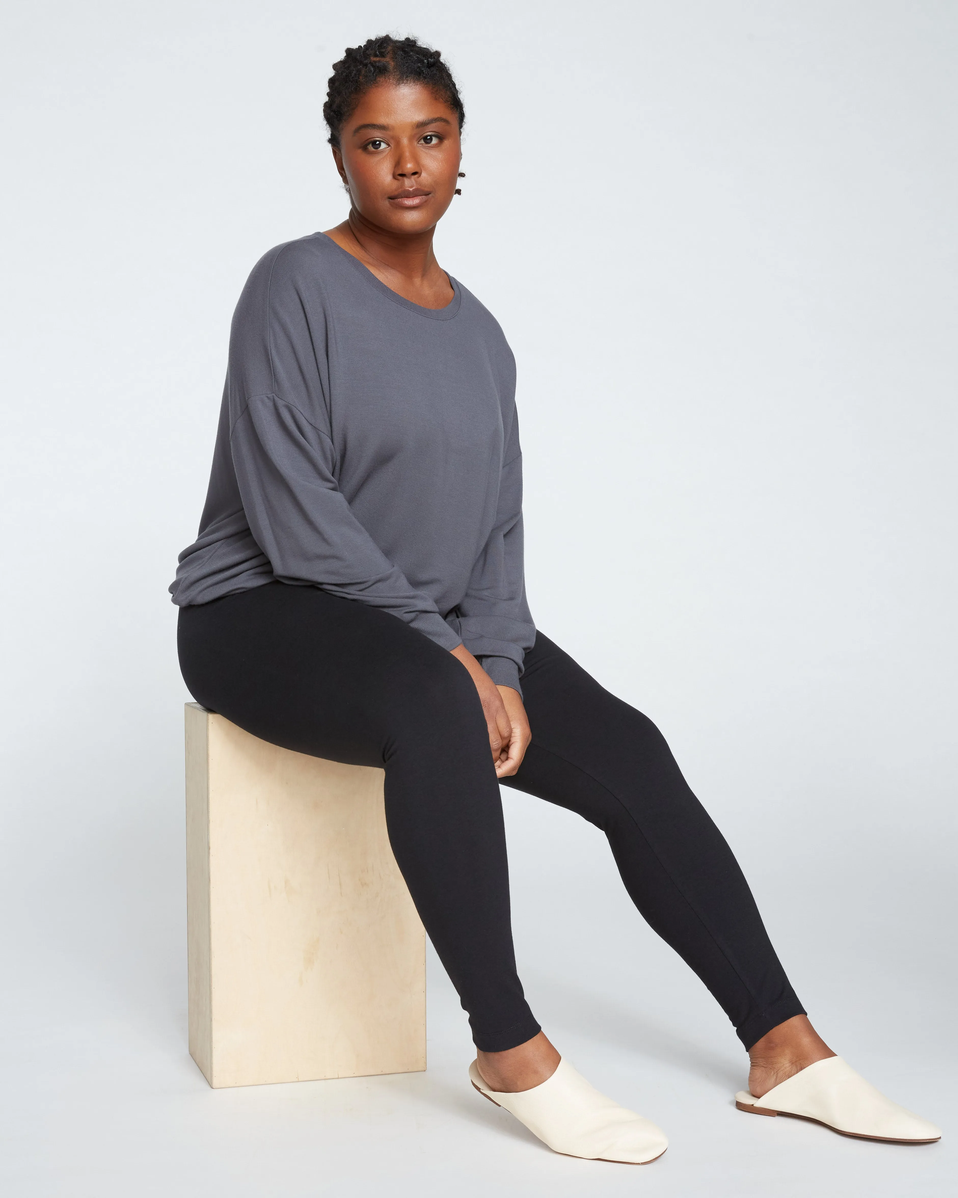 Roya Leggings 27 Inch - Black sold by Universal Standard product image thumbnail 2