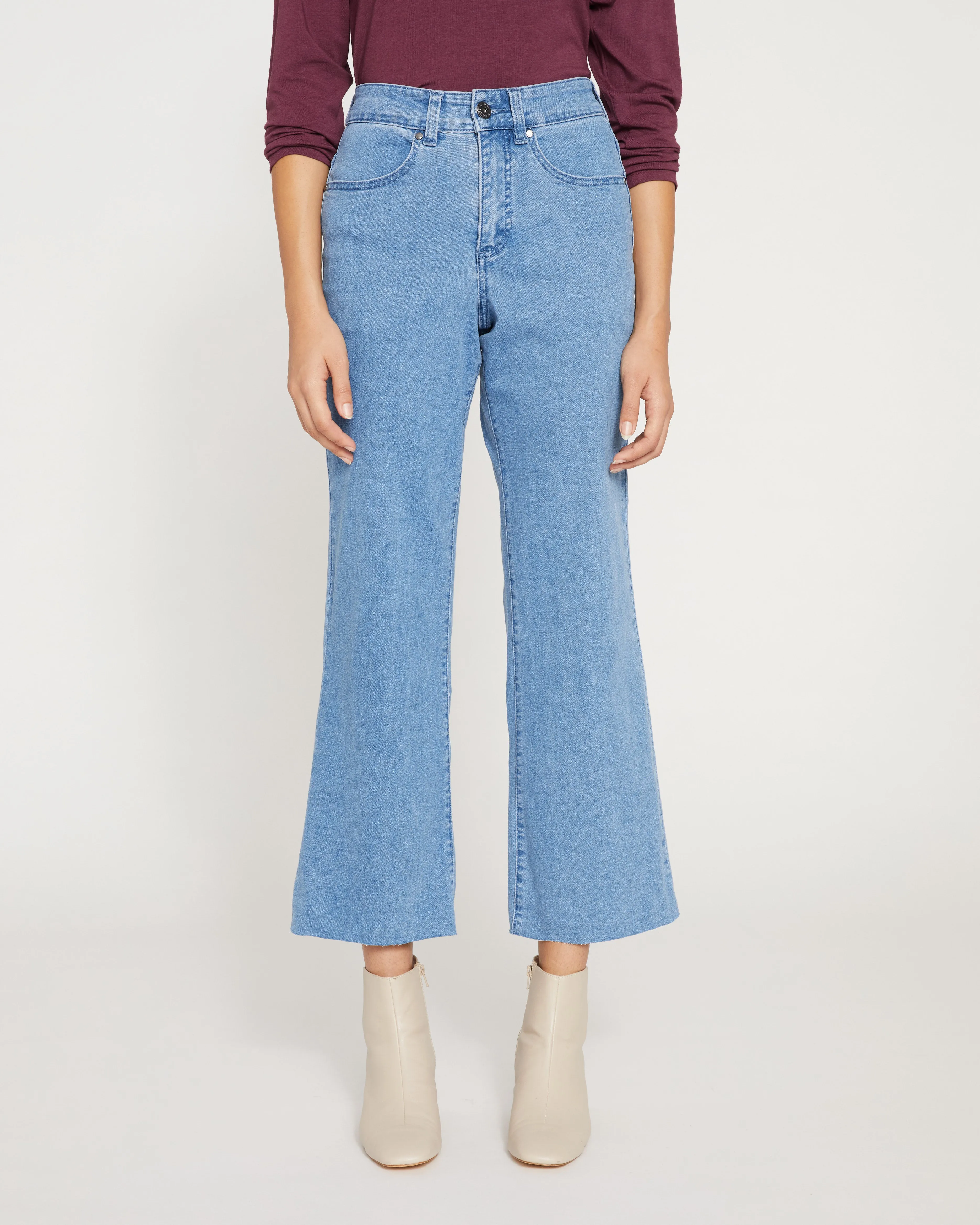 Jackie High Rise Cropped Jeans - California Blue Wash sold by Universal Standard product image thumbnail 5