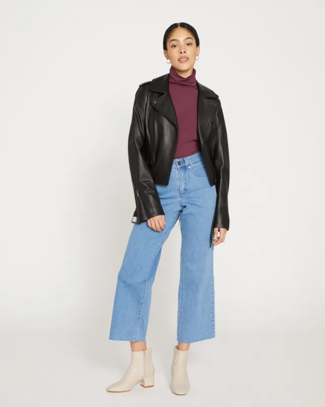 Jackie High Rise Cropped Jeans - California Blue Wash sold by Universal Standard