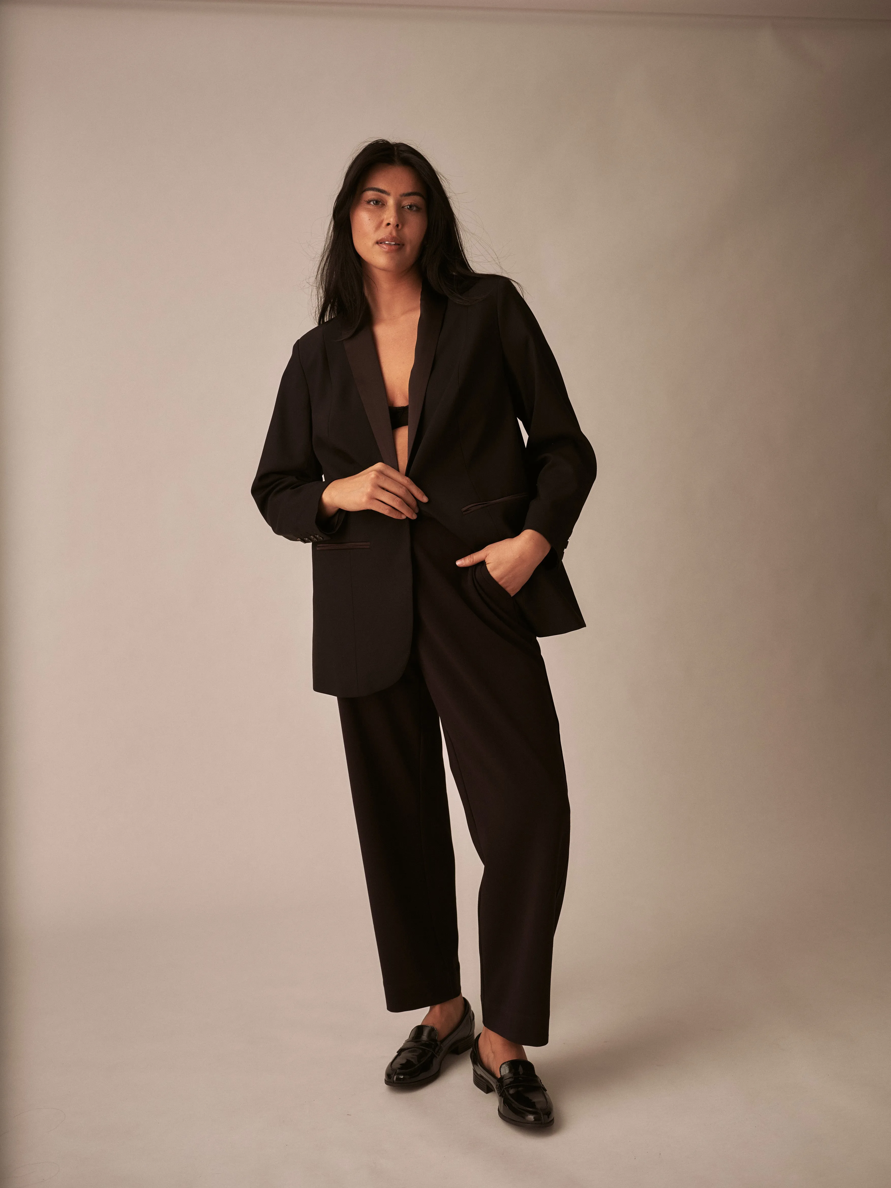 Henning x US Irving Suit Pants - Black sold by Universal Standard product image thumbnail 2