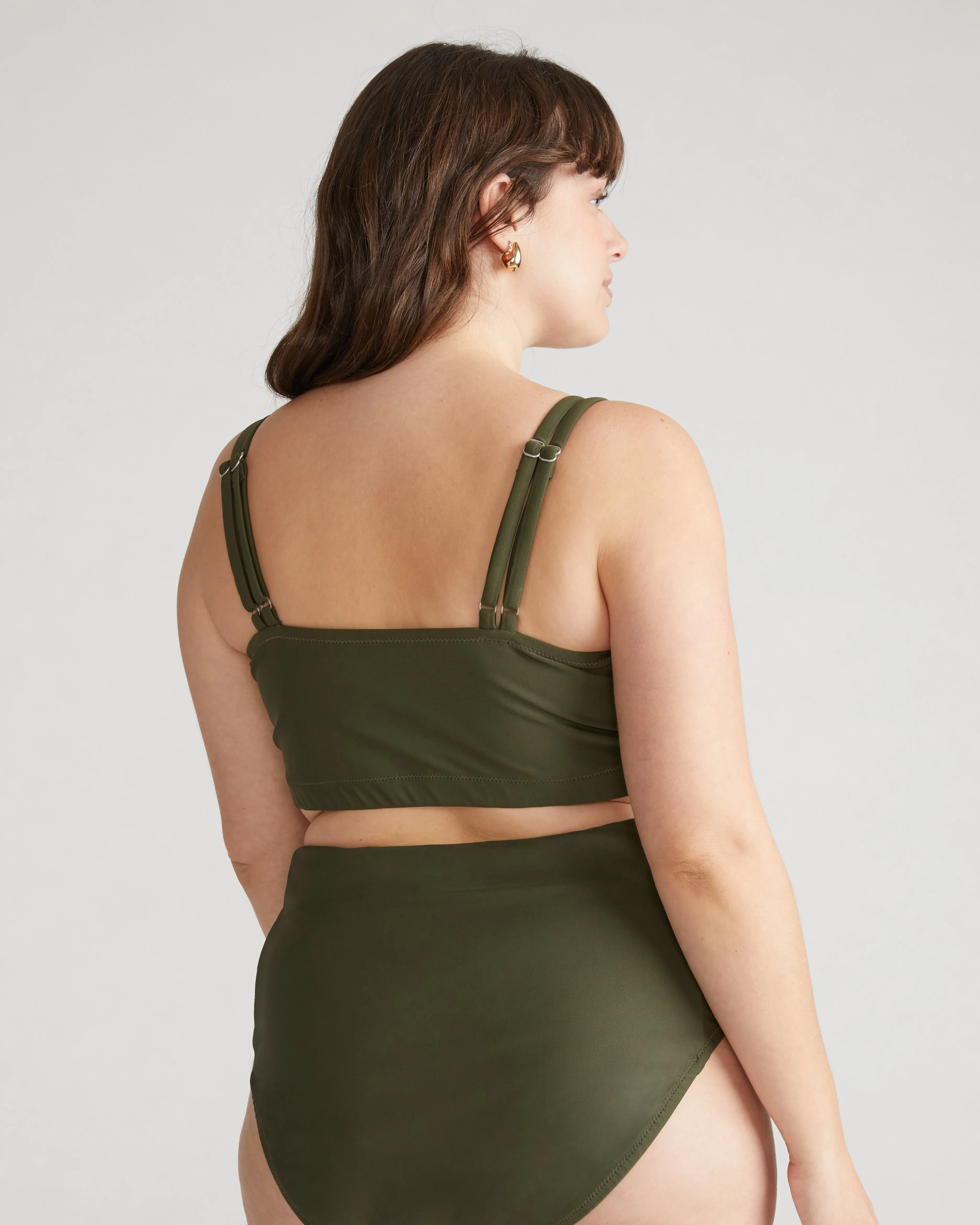 The Sport Bikini Top - Nori sold by Universal Standard product image thumbnail 3