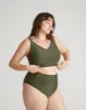 The Sport Bikini Top - Nori sold by Universal Standard