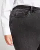 Joni High Rise Curve Slim Leg Jeans 27 Inch - Soft Black sold by Universal Standard
