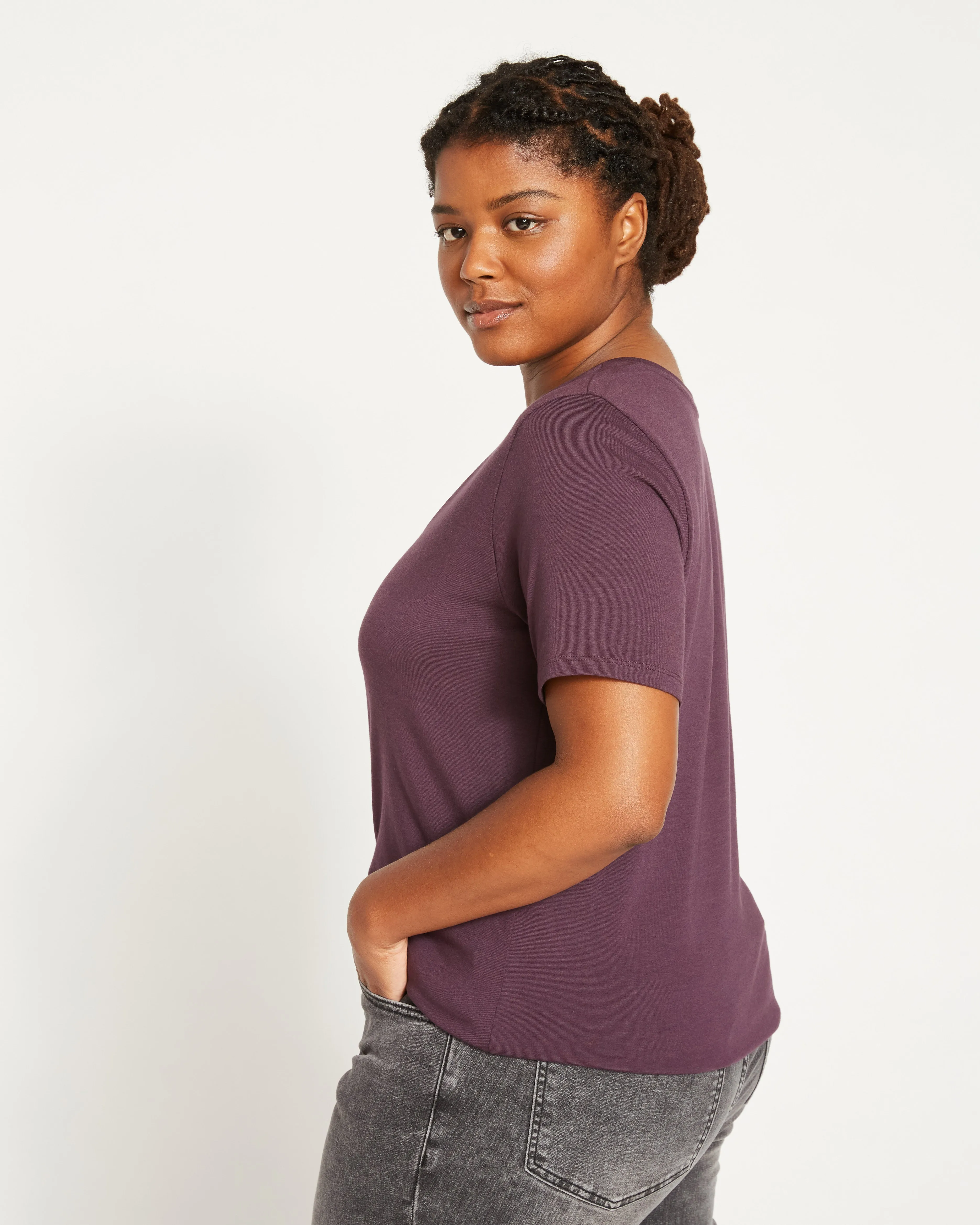 V Rex - Faded Plum sold by Universal Standard product image thumbnail 3