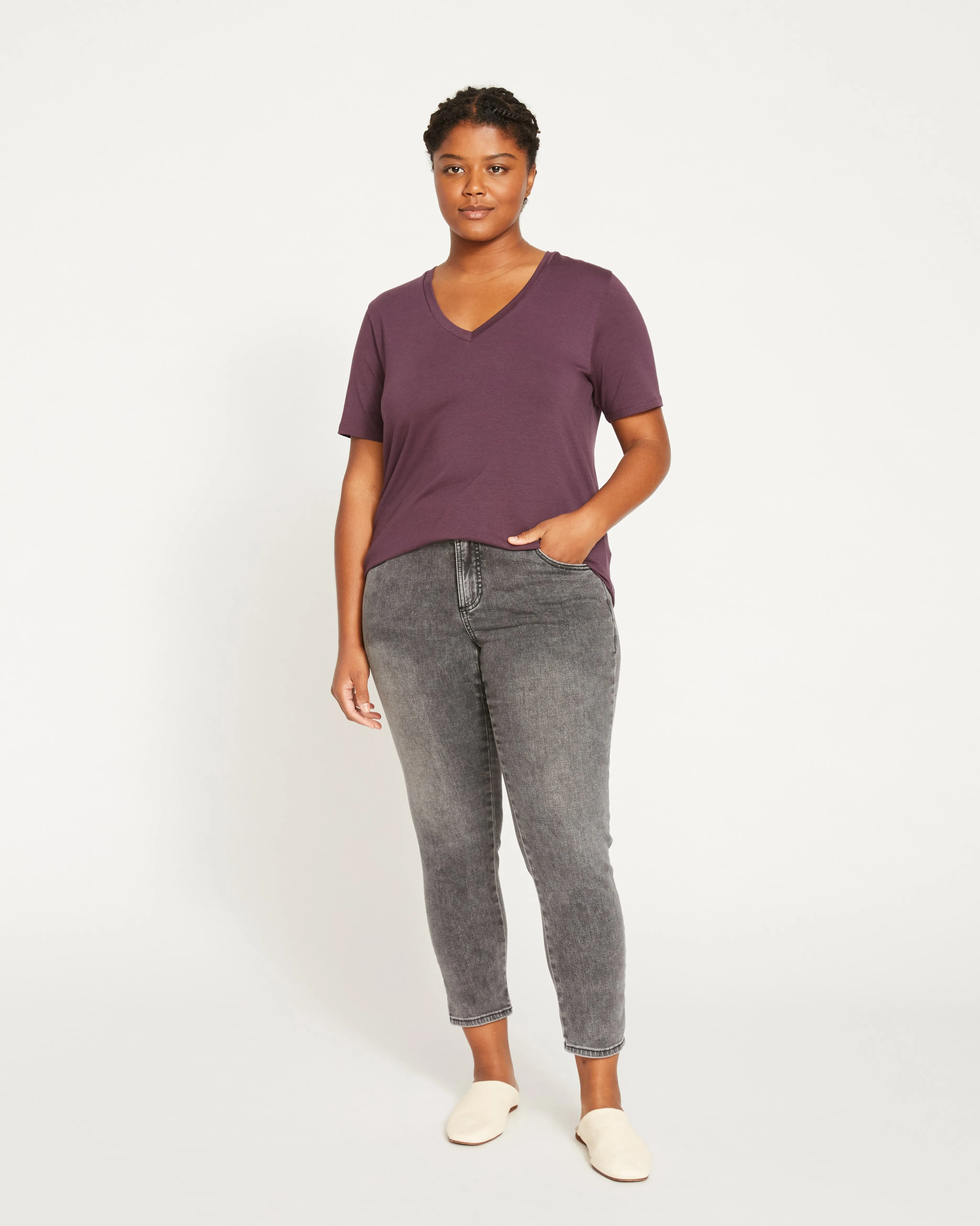 V Rex - Faded Plum sold by Universal Standard product image thumbnail 2