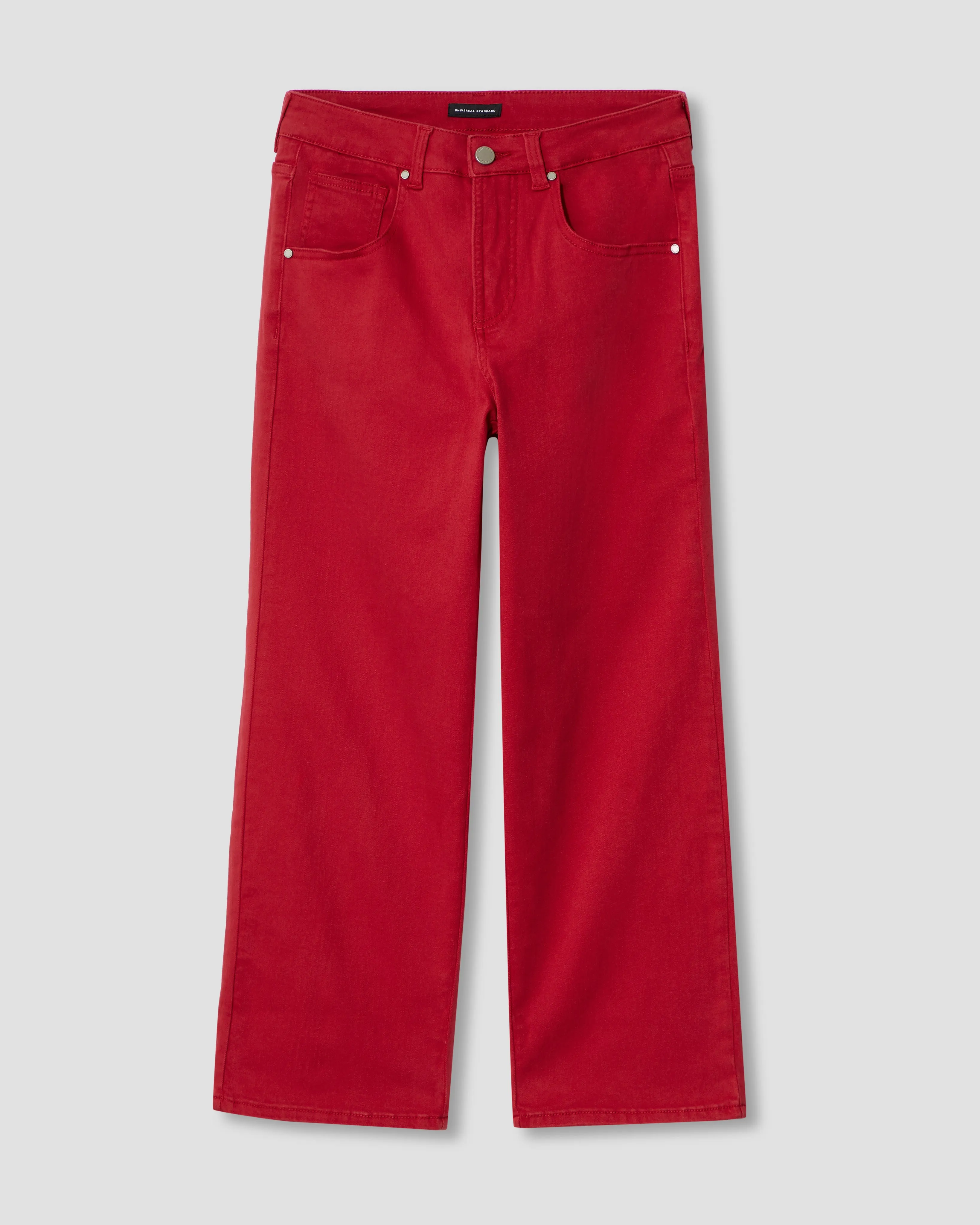 Bae Boyfriend Crop Jeans - Red Dahlia sold by Universal Standard product image thumbnail 2