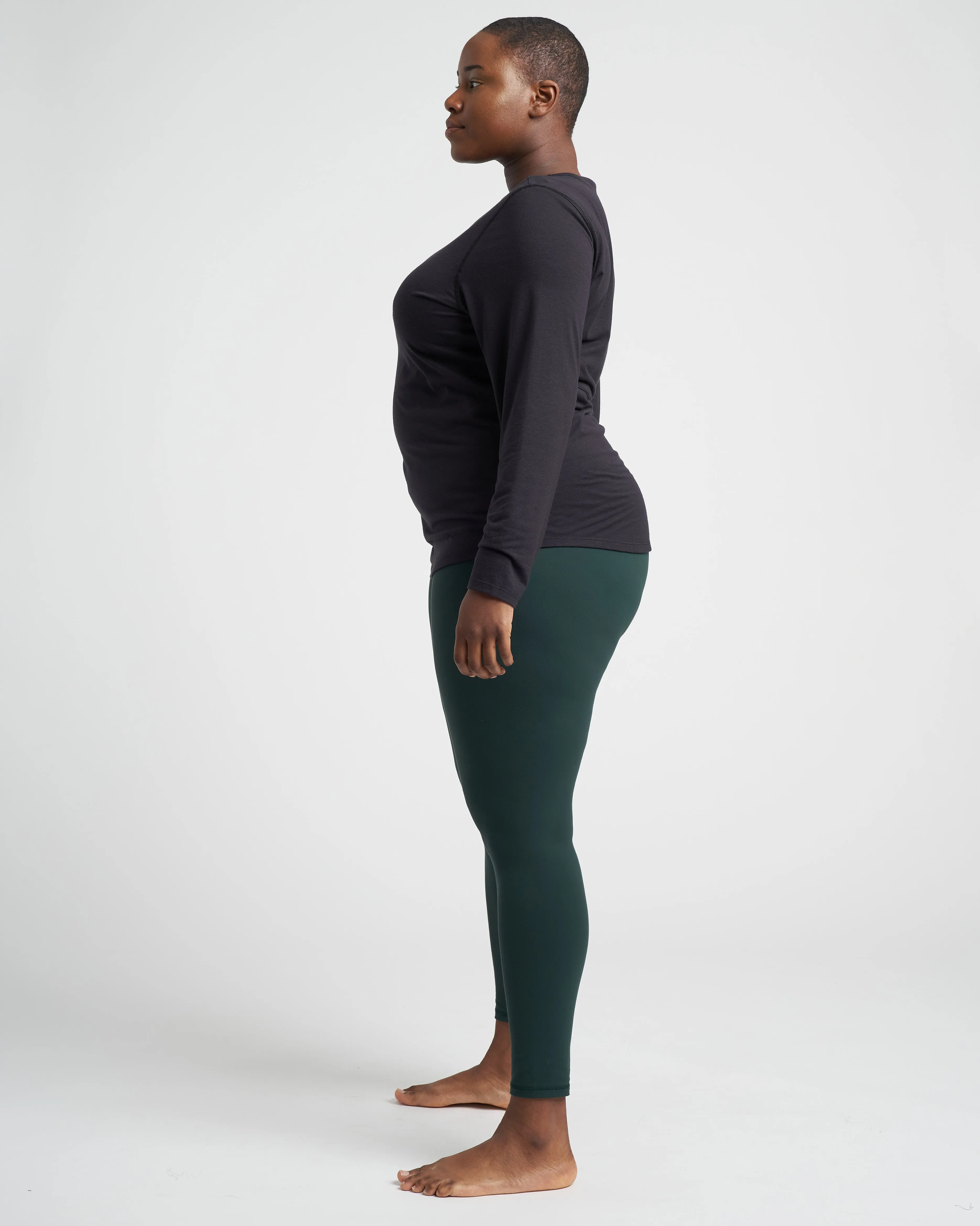 Mia Long Sleeve Movement Tee - Black sold by Universal Standard product image thumbnail 2