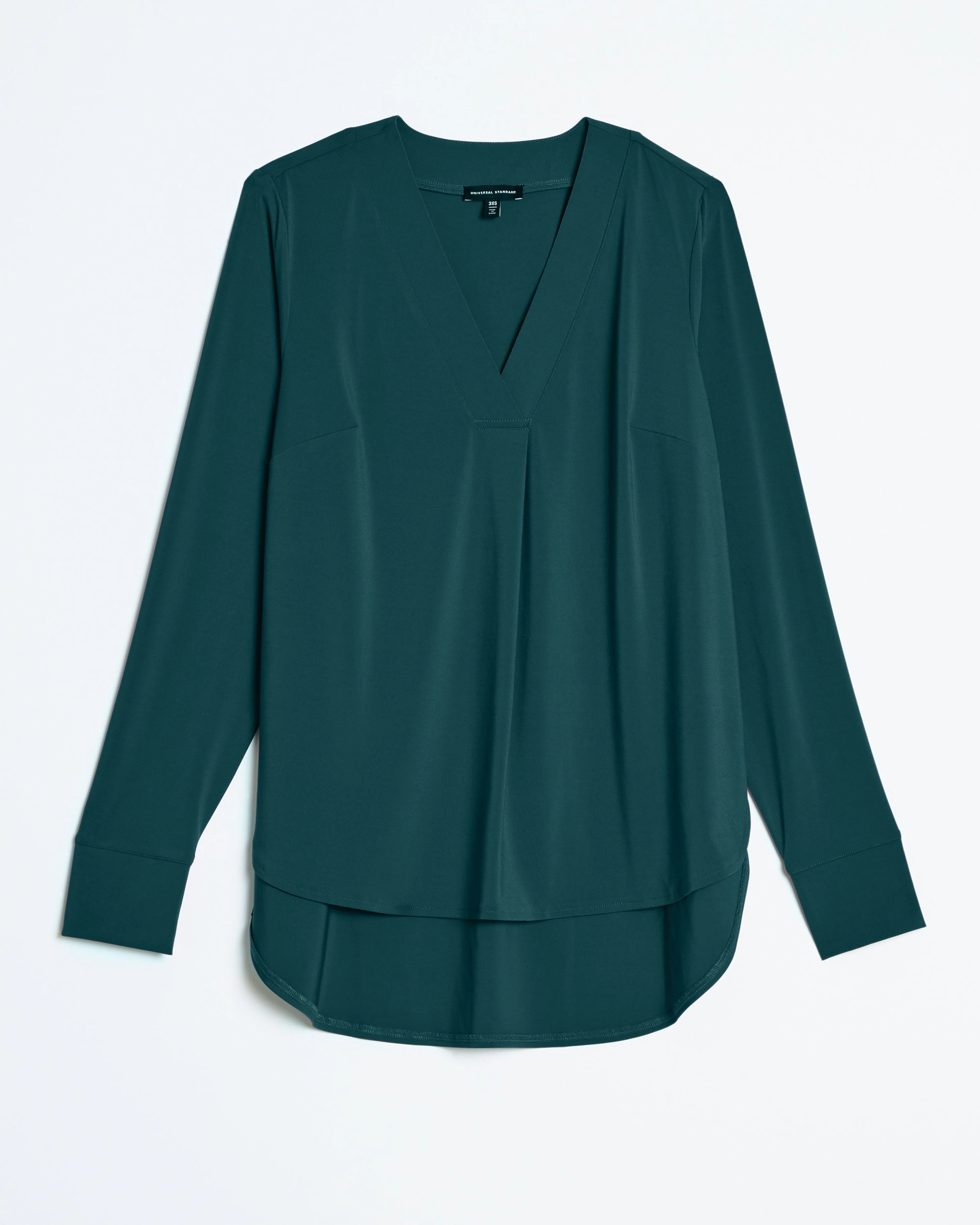 Swoop High-Low Jersey Tunic - Deep Sea sold by Universal Standard product image thumbnail 2