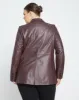Davis Leather Blazer - Brulee sold by Universal Standard