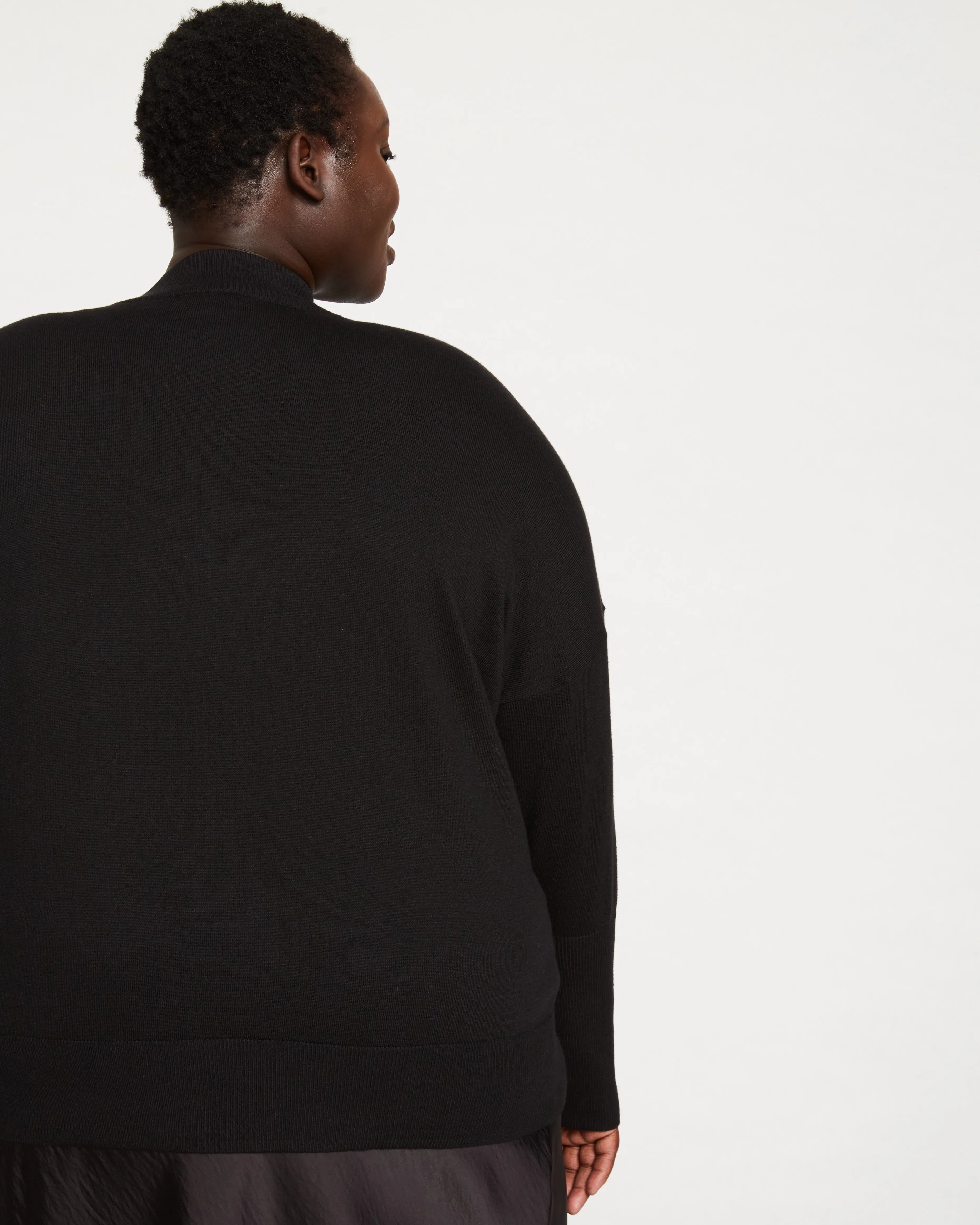 Drapey Dolman Tee - Black sold by Universal Standard product image thumbnail 3