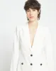 Coastal Linen Blazer - White sold by Universal Standard