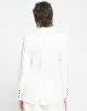 Coastal Linen Blazer - White sold by Universal Standard