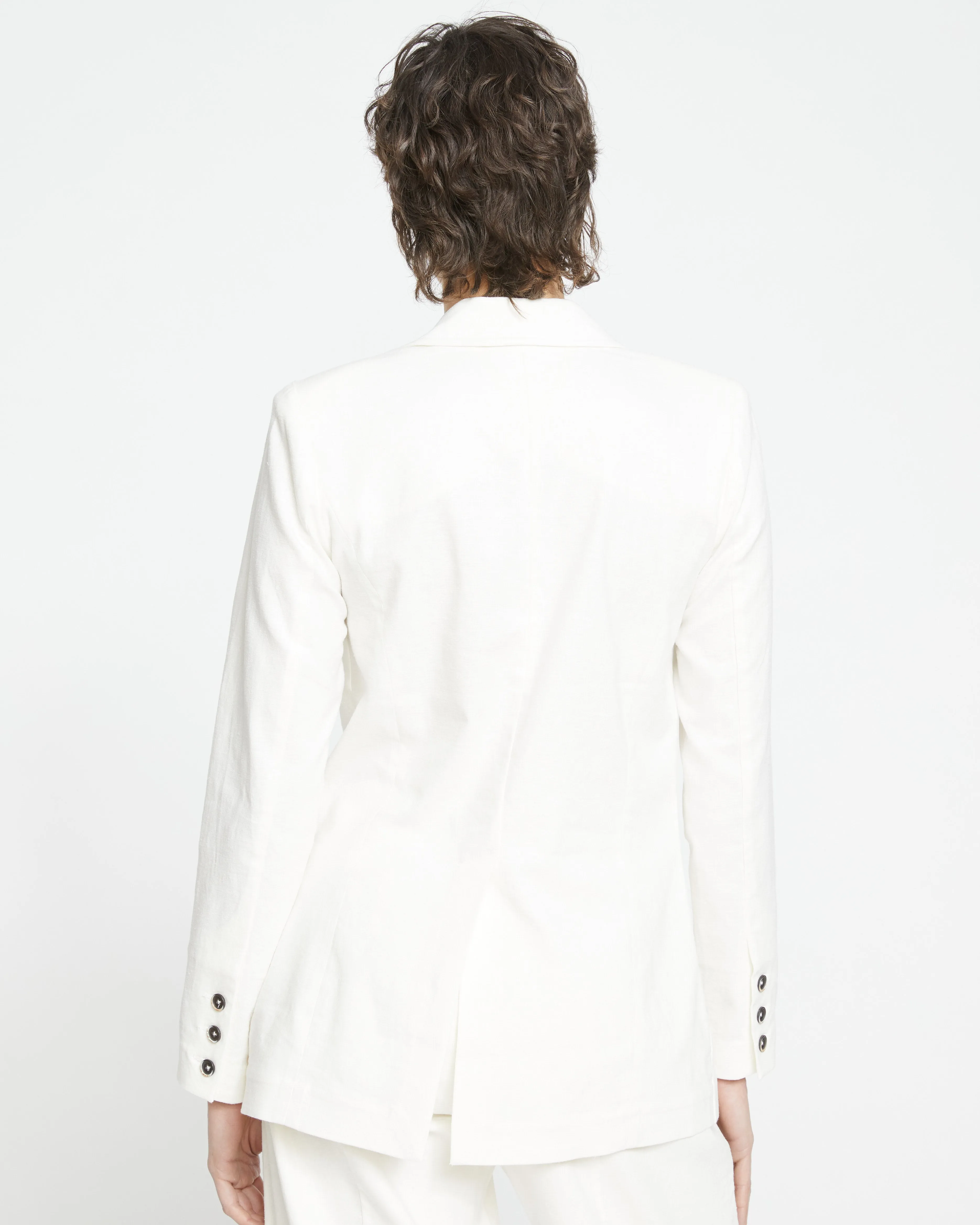 Coastal Linen Blazer - White sold by Universal Standard product image thumbnail 5
