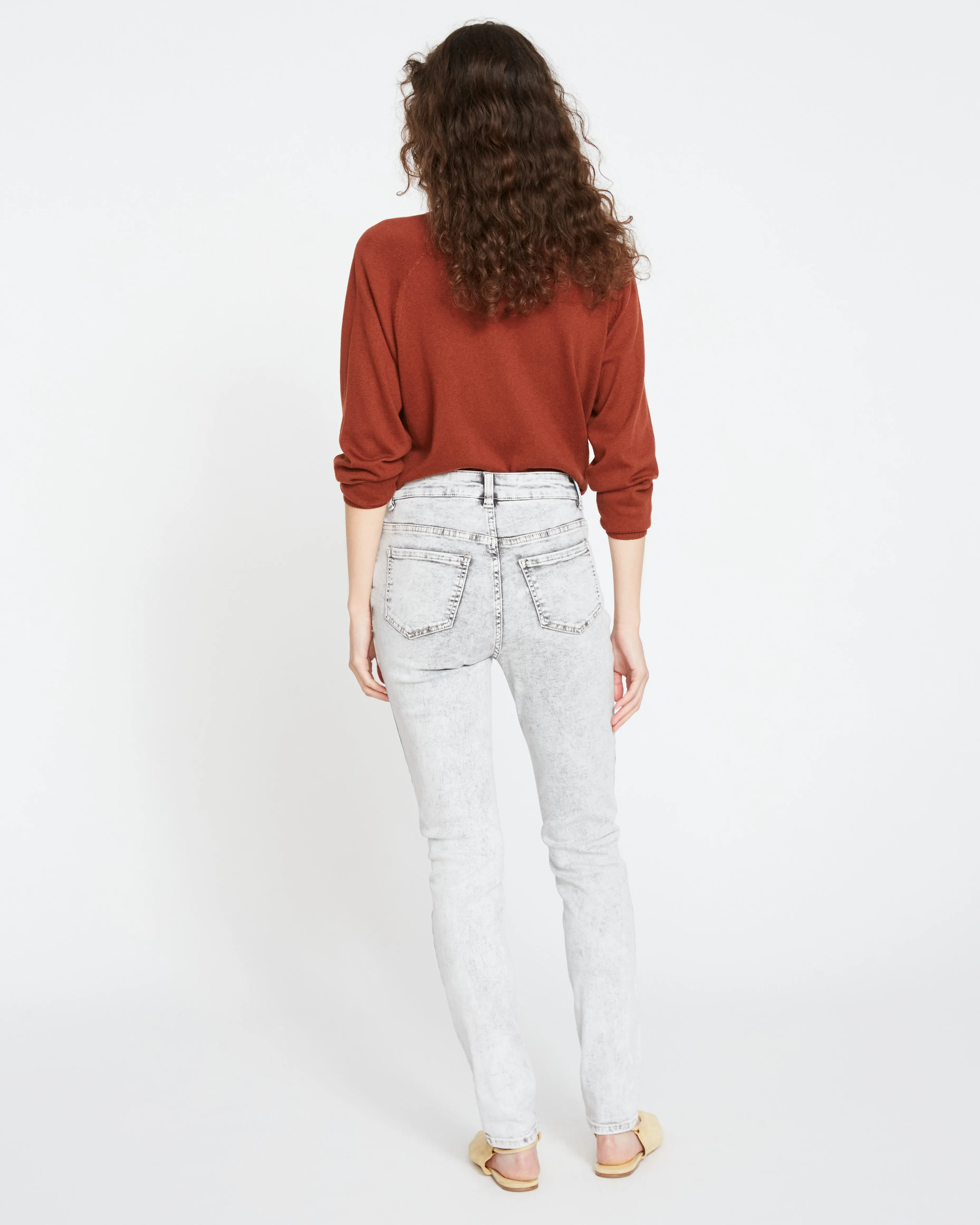 Seine High Rise Skinny Jeans 32 Inch - Light Acid Wash sold by Universal Standard product image thumbnail 5