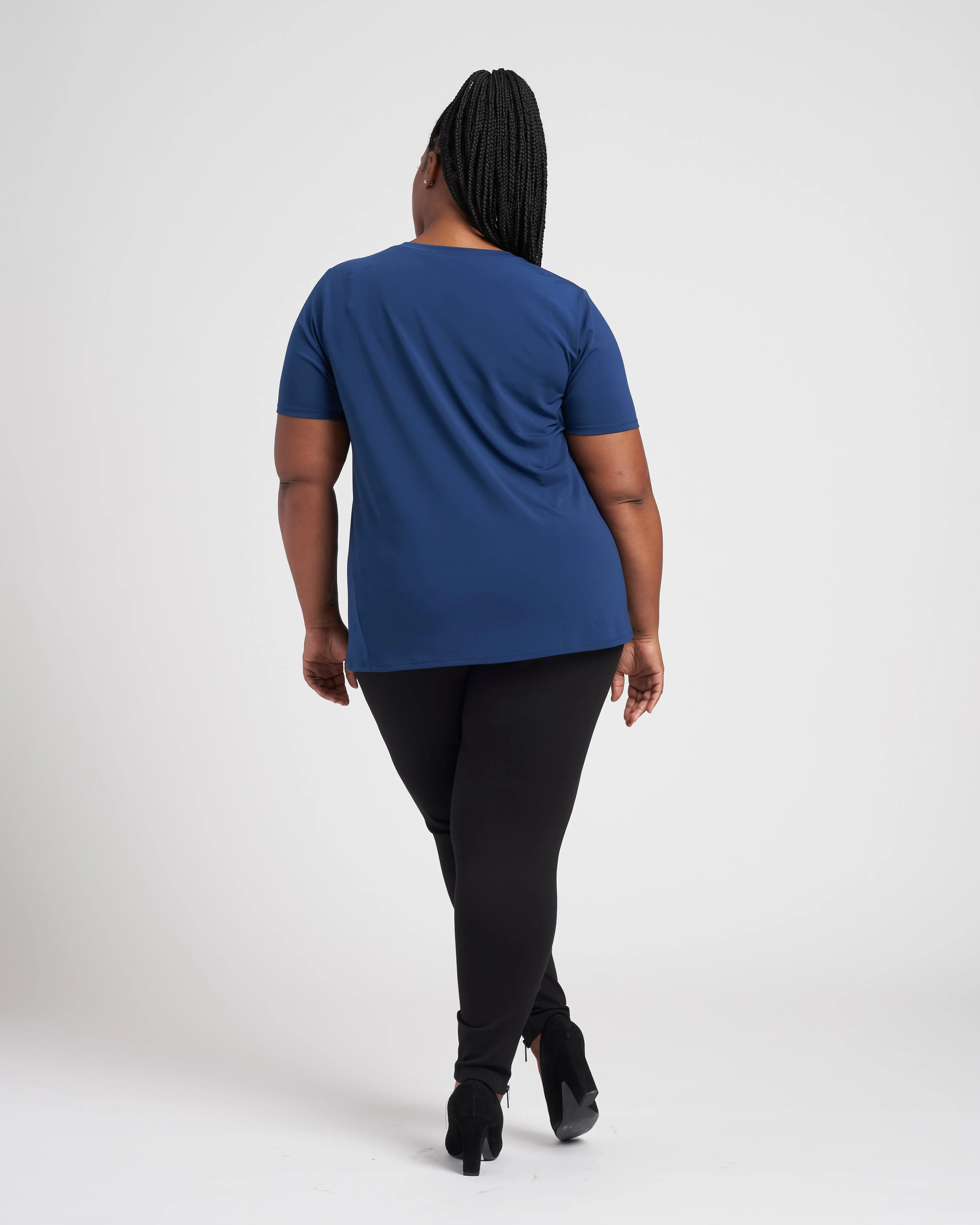 Smooth Wave Tee - True Blue sold by Universal Standard product image thumbnail 5
