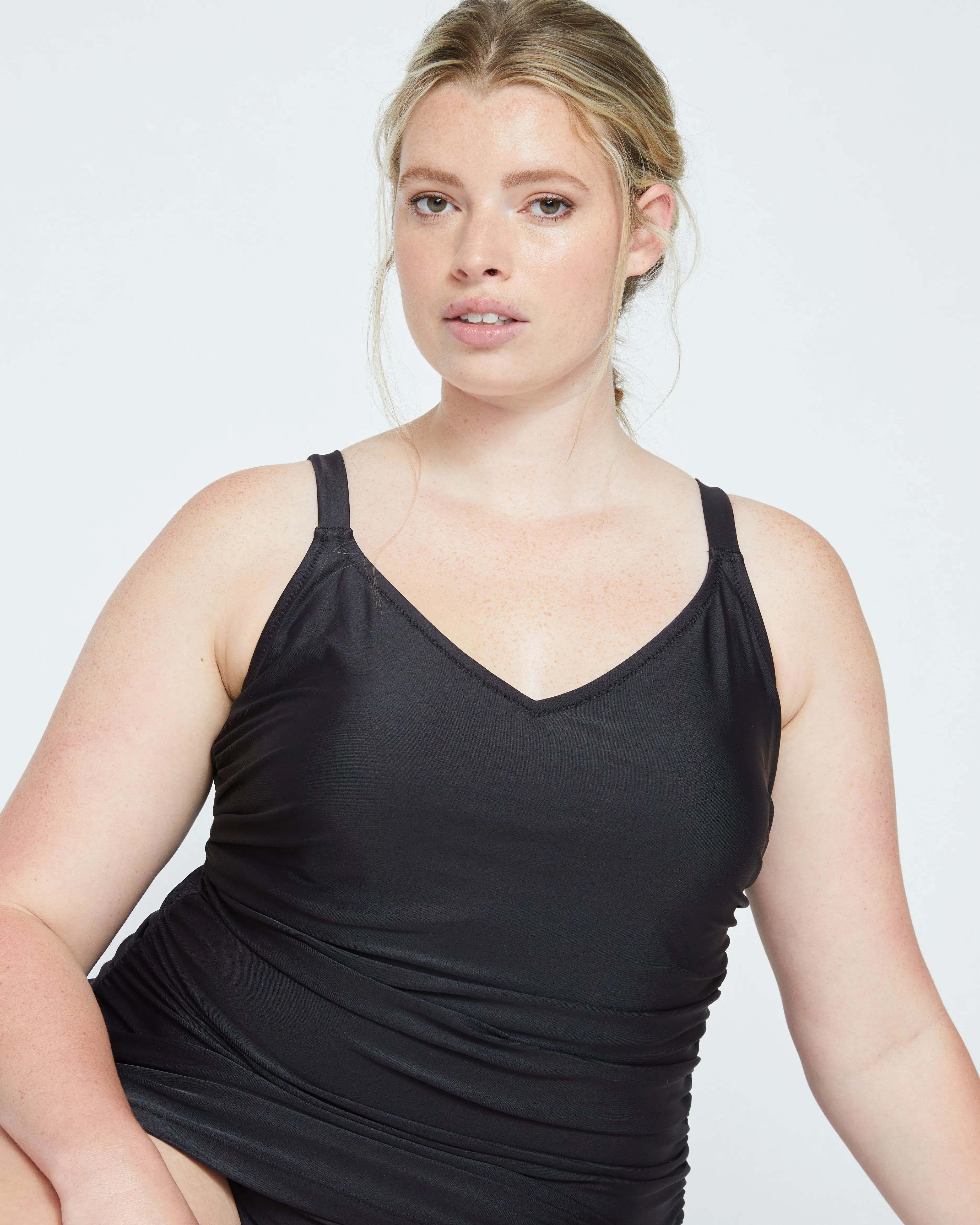 The Swim Dress - Black sold by Universal Standard