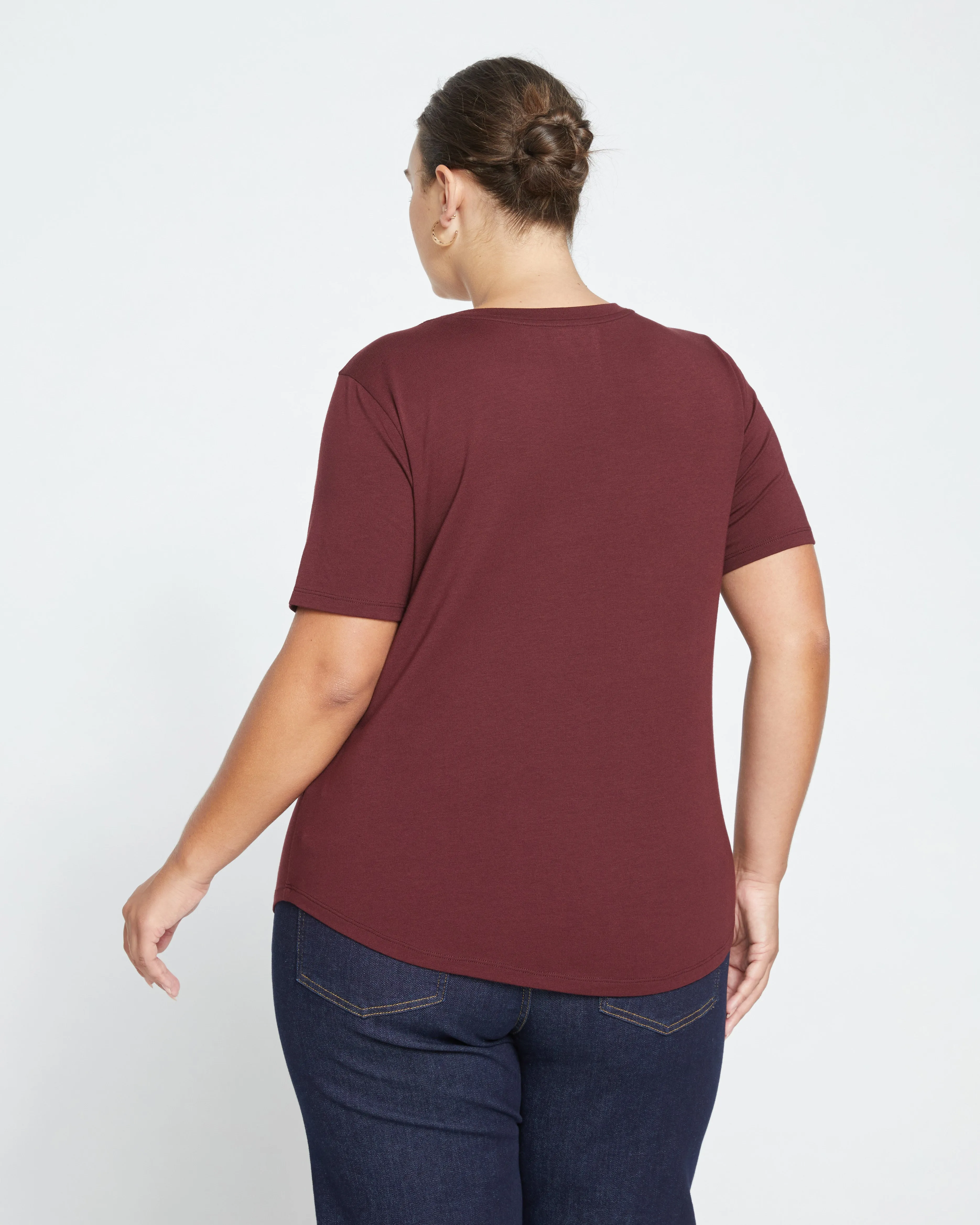 Tee Rex - Black Cherry sold by Universal Standard product image thumbnail 4