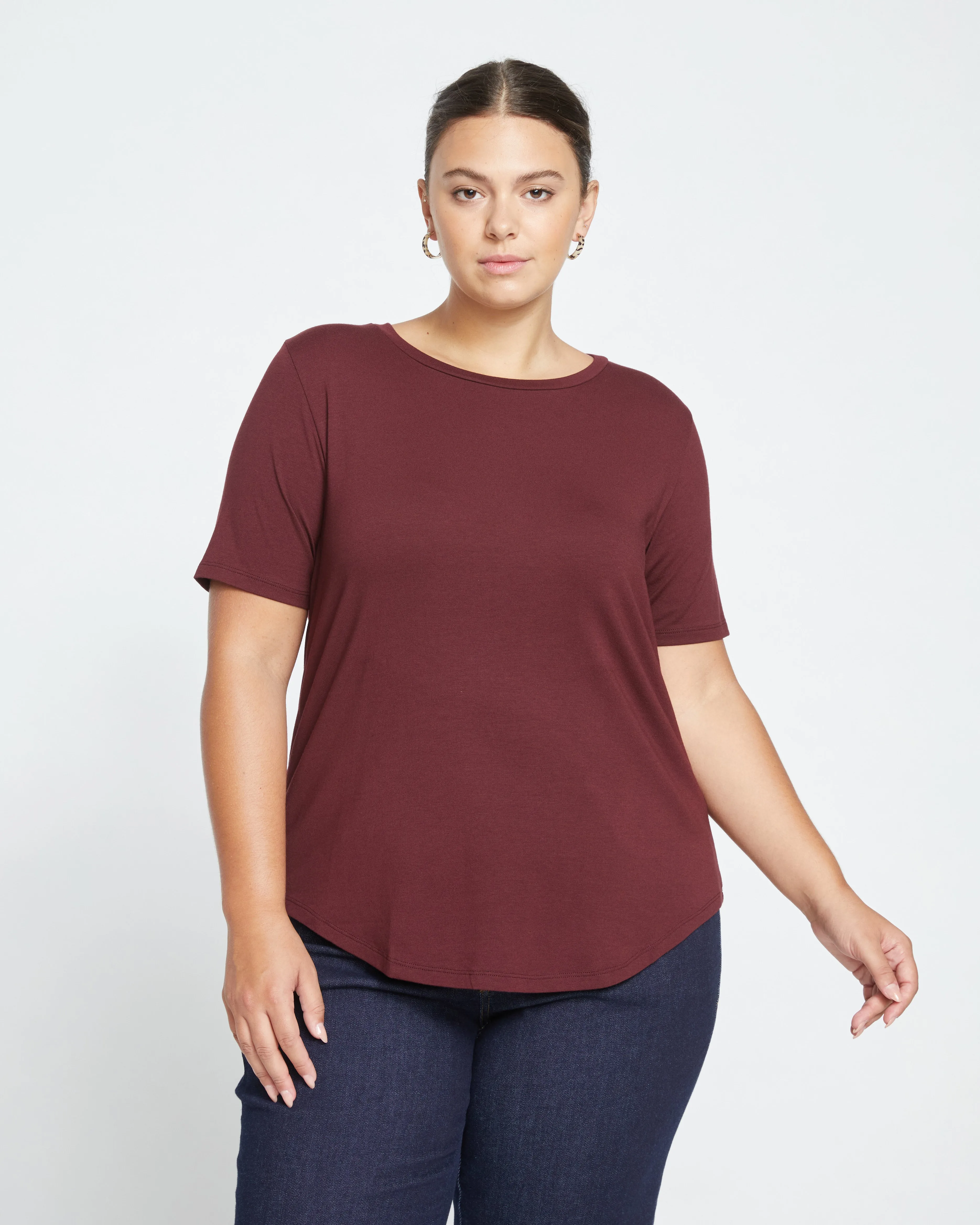 Tee Rex - Black Cherry sold by Universal Standard product image thumbnail 2