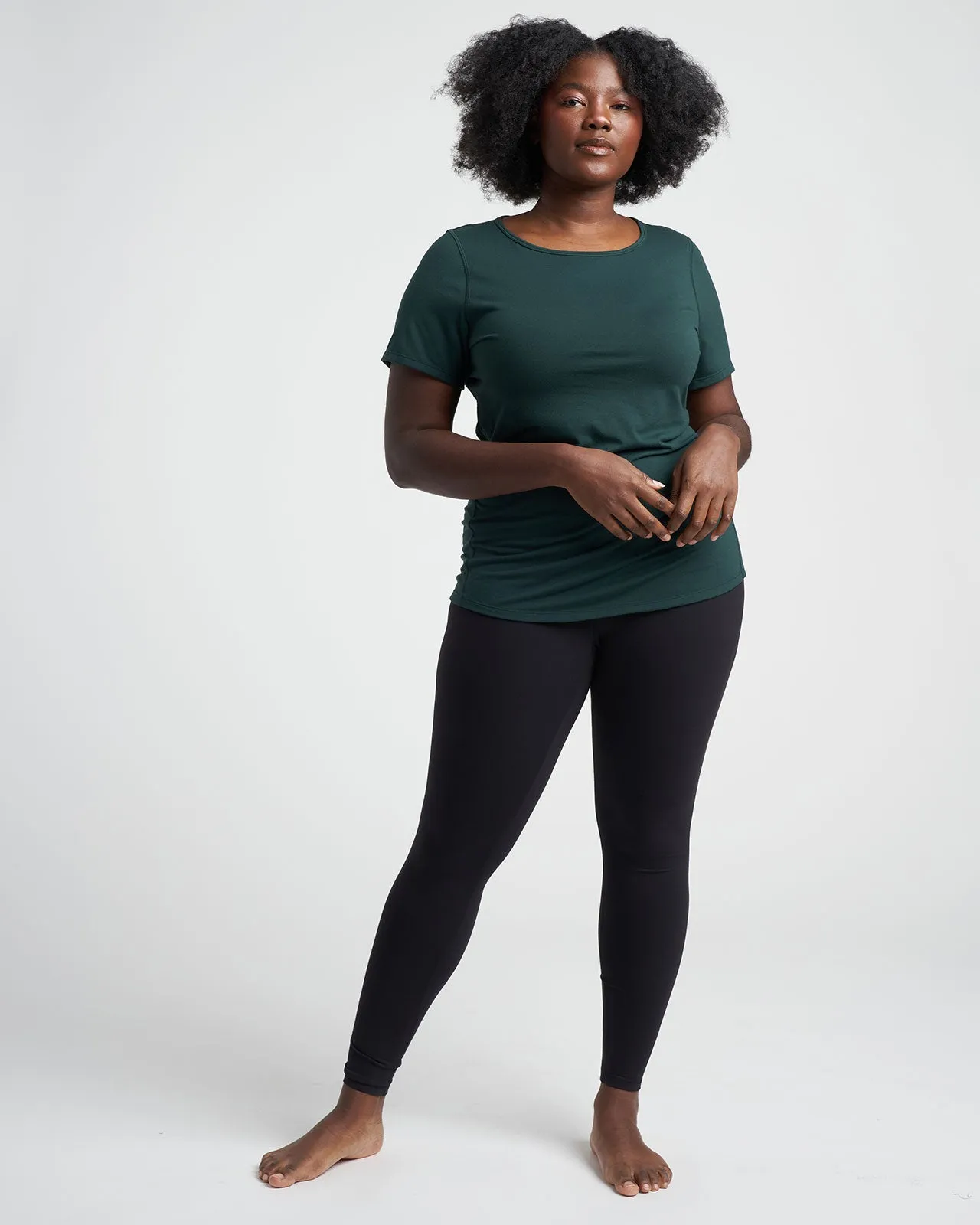 Mia Movement Tee - Forest Green sold by Universal Standard product image thumbnail 4